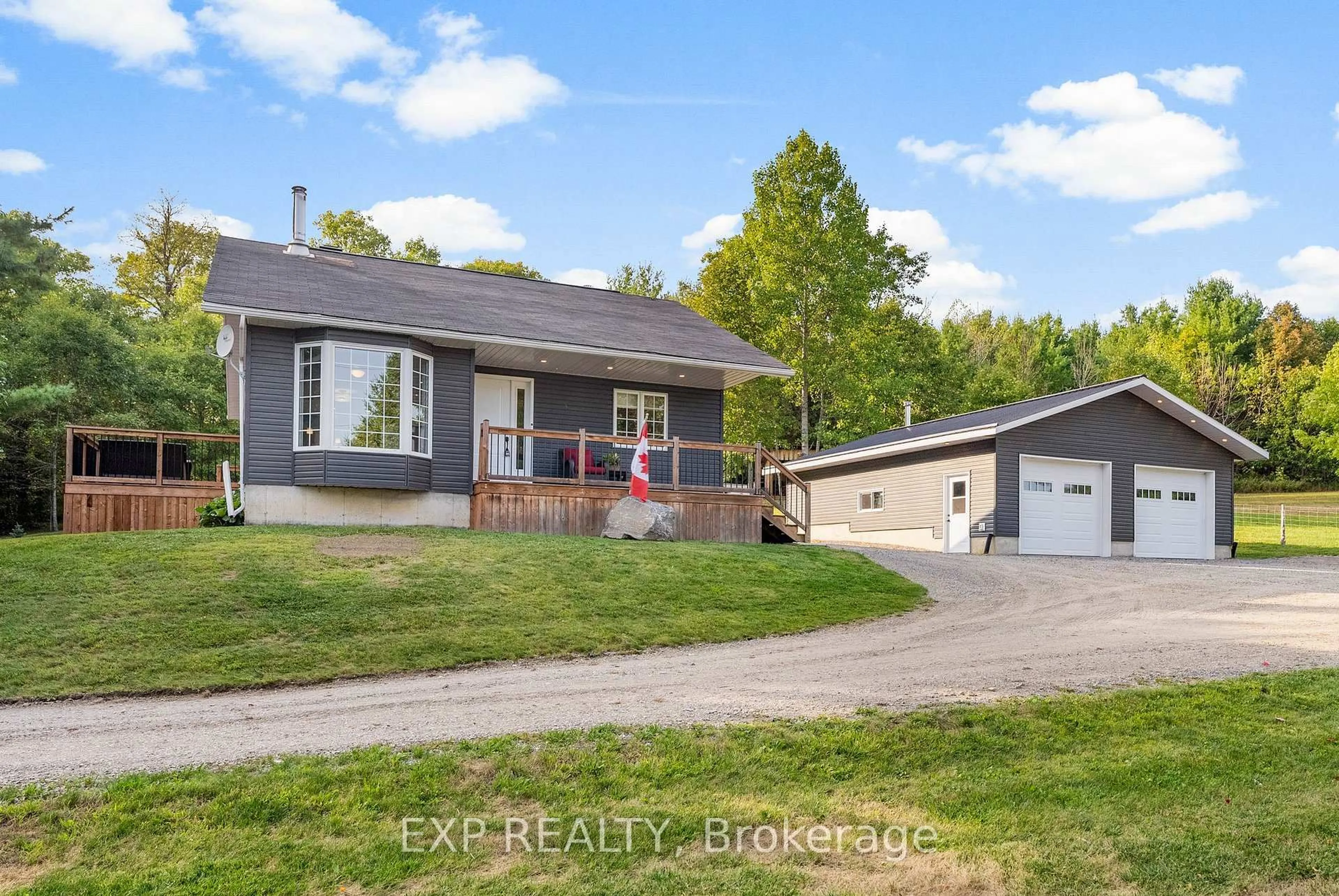 A pic from outside/outdoor area/front of a property/back of a property/a pic from drone, street for 12 Riopelle Rd, Burnstown Ontario K0J 1G0