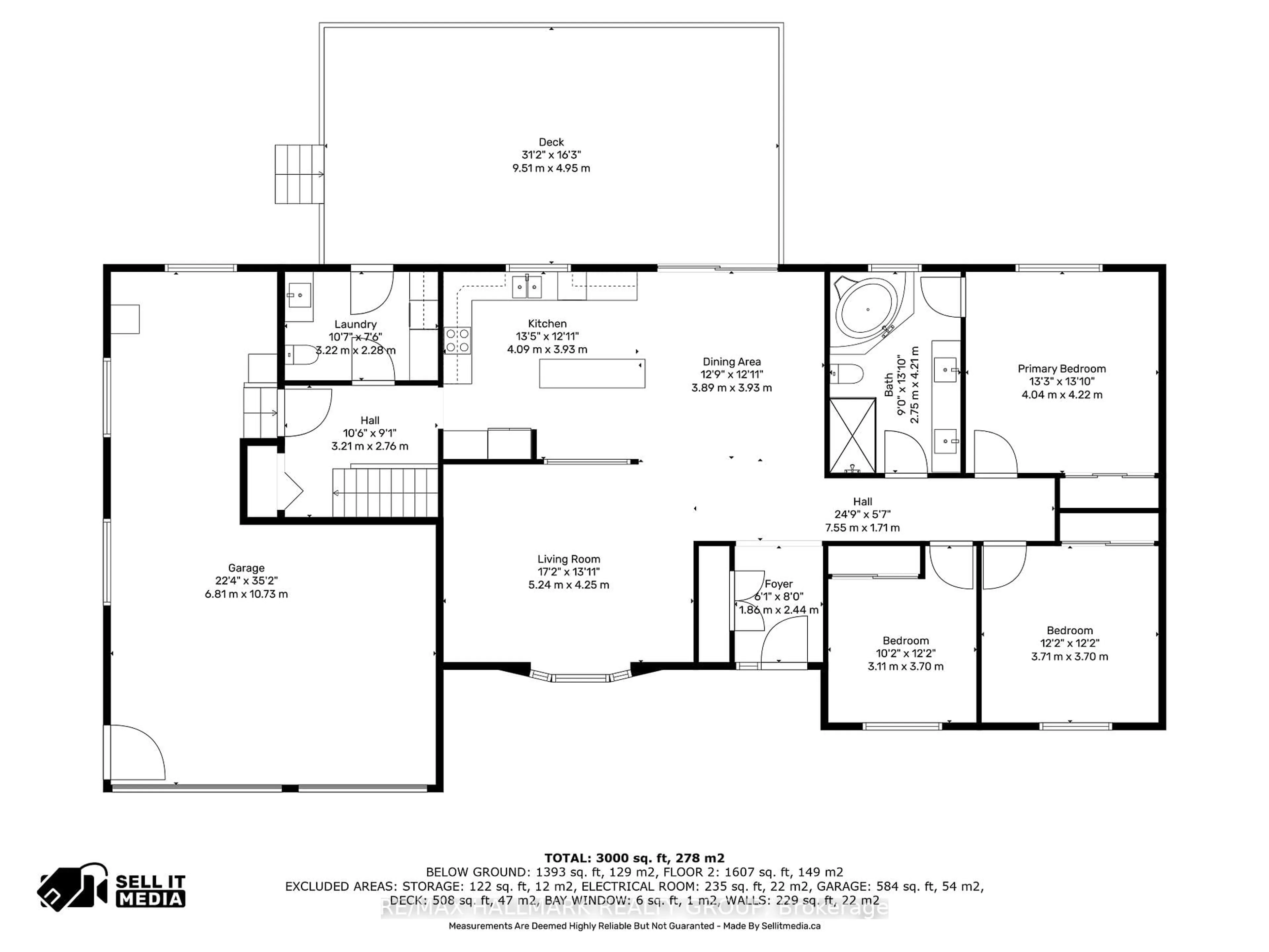 Floor plan for 2321 DU LAC Rd, Clarence-Rockland Ontario K0A 3N0