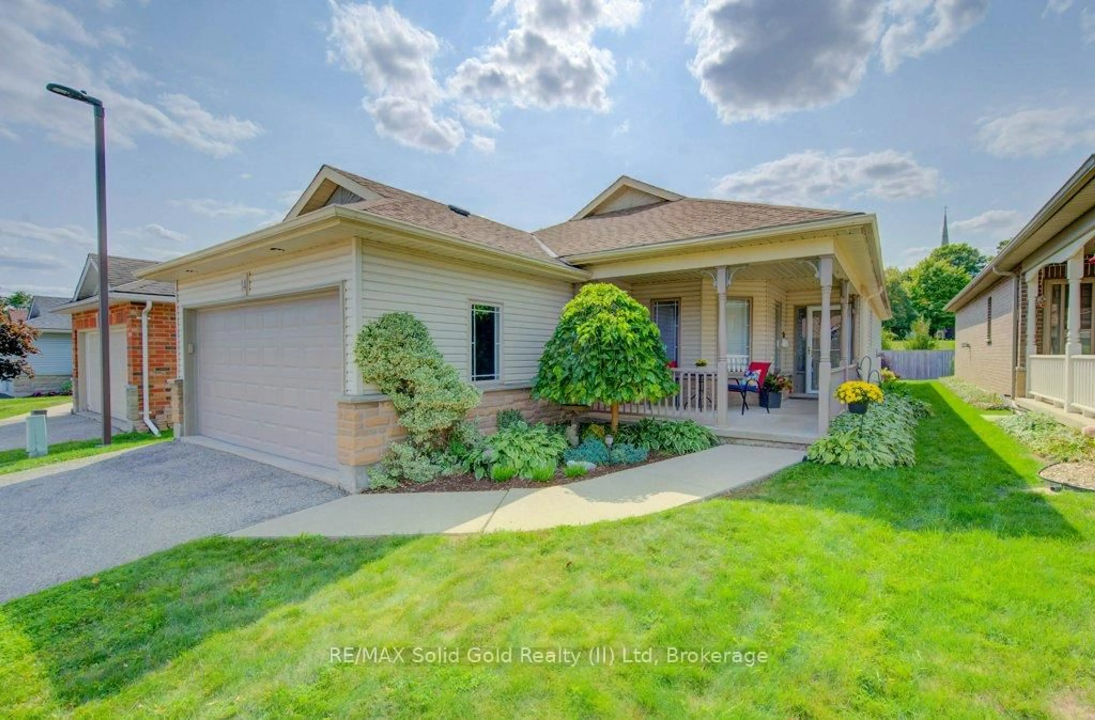 A pic from outside/outdoor area/front of a property/back of a property/a pic from drone, water/lake/river/ocean view for 1662 Erb's Rd #14, Wilmot Ontario N0B 2L0