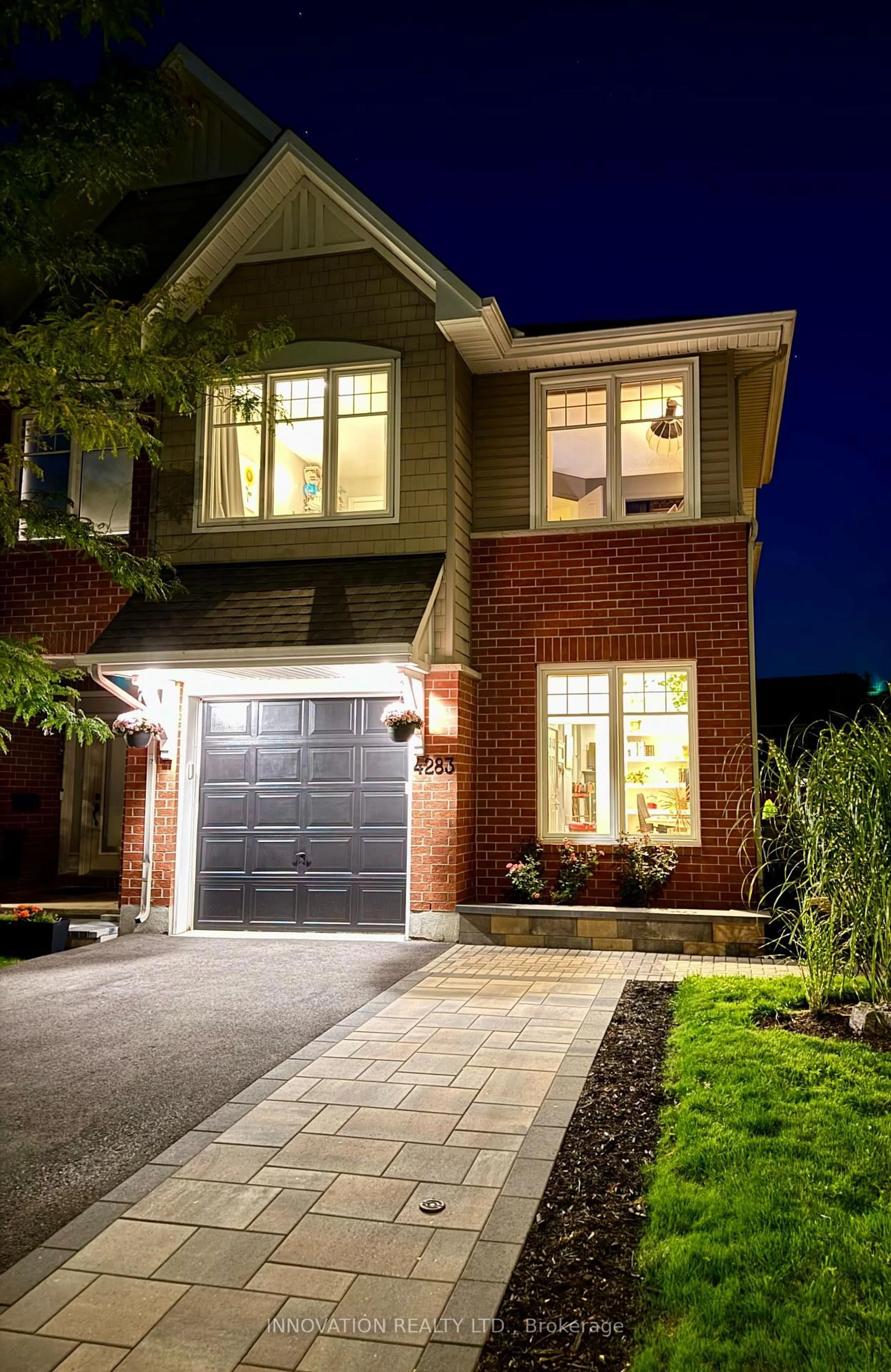 Home with brick exterior material, street for 4283 KELLY FARM Dr, Ottawa Ontario K1T 0A6