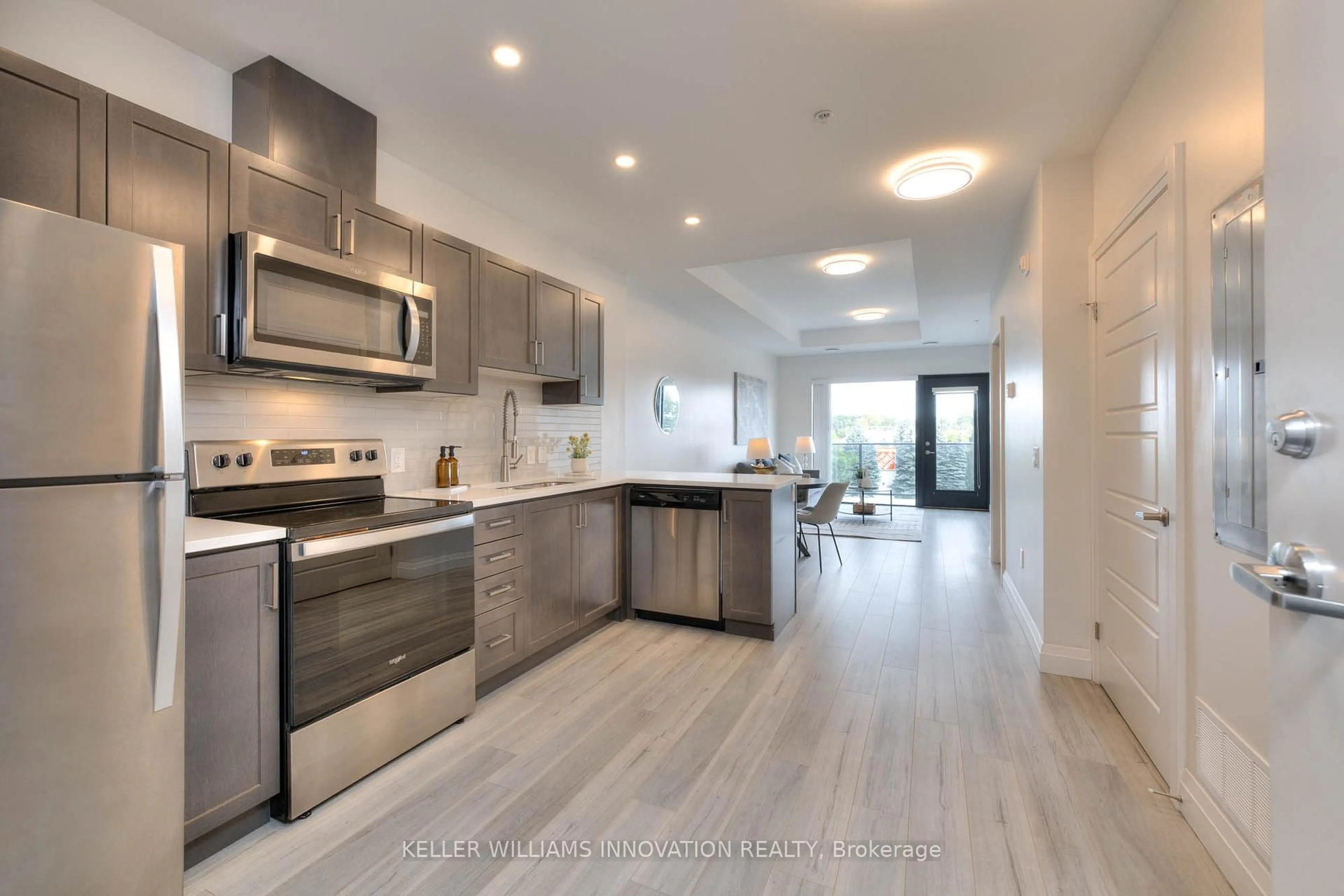 Open concept kitchen, unknown for 5 Wake Robin Dr #318, Kitchener Ontario N2E 0H6