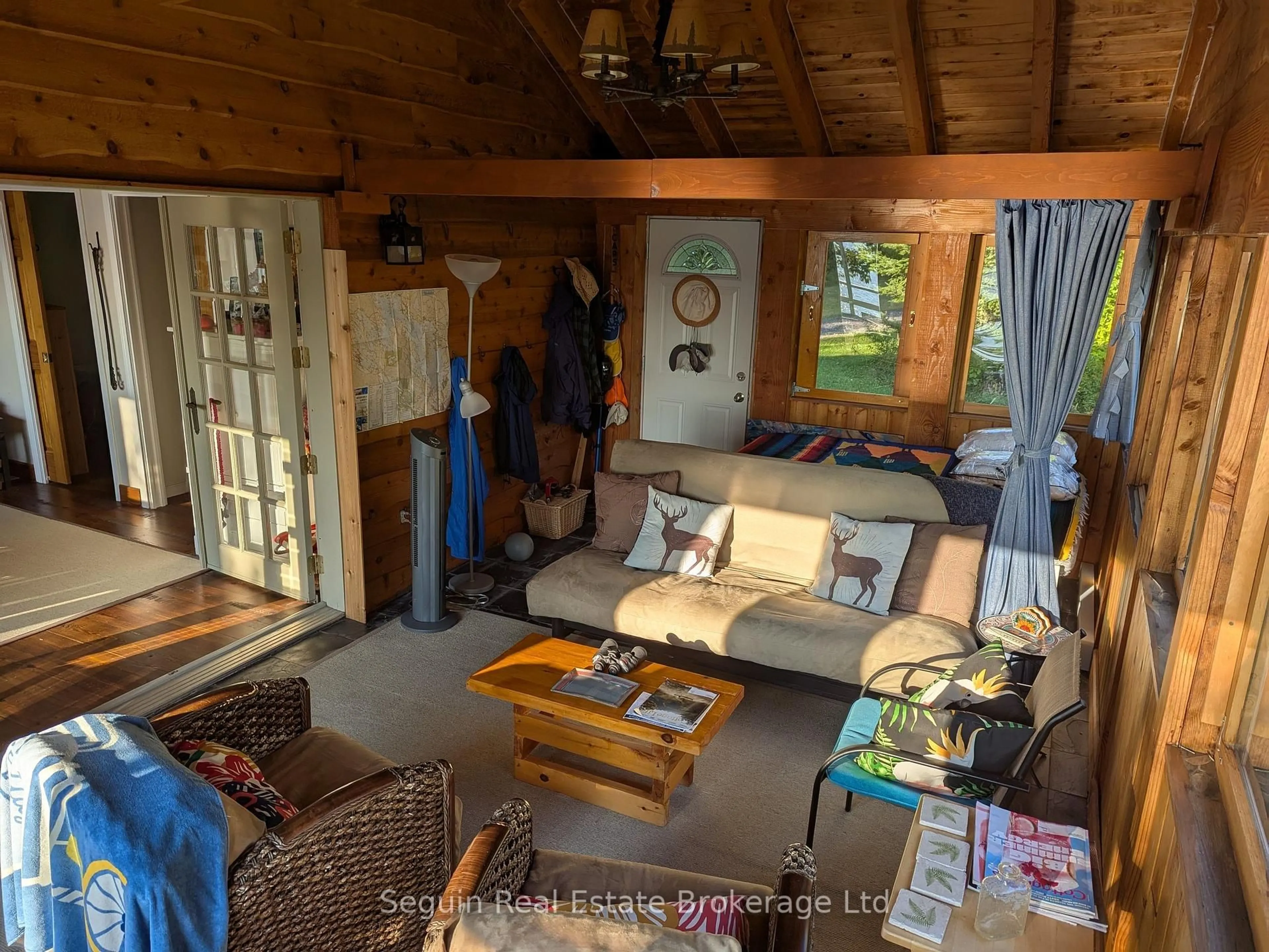 Living room with furniture, unknown for 15 Bella Lane, Seguin Ontario P2A 0B6