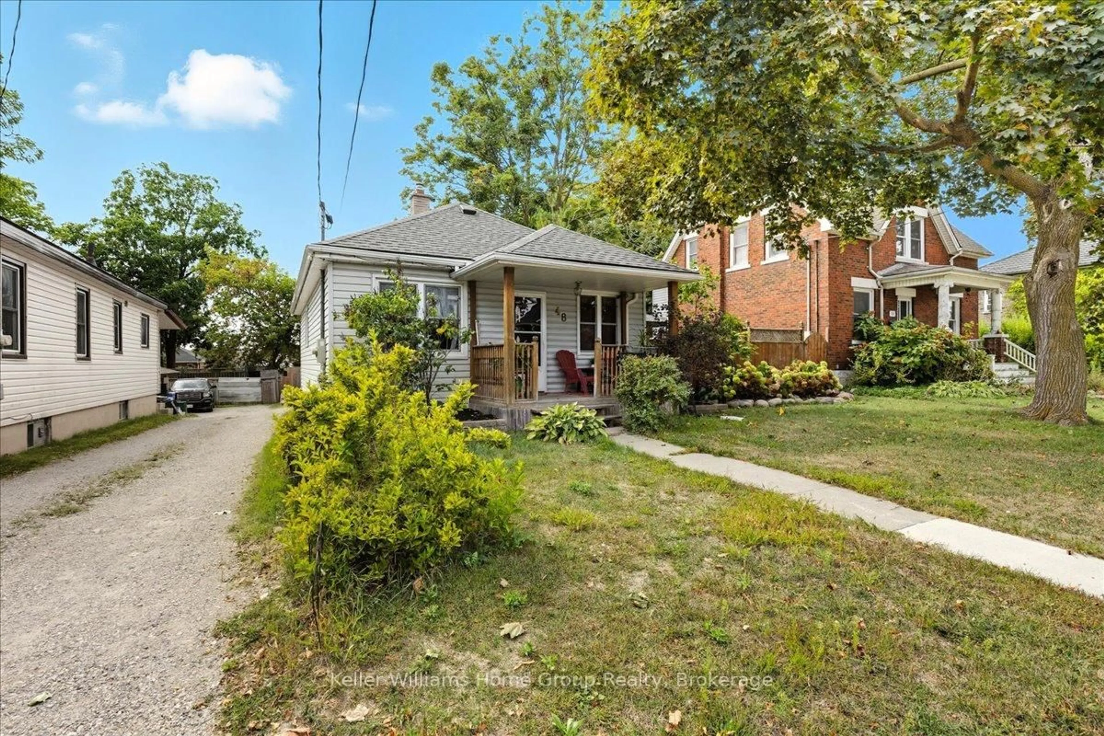 Home with brick exterior material, street for 48 Haddington St, Cambridge Ontario N1R 3P9