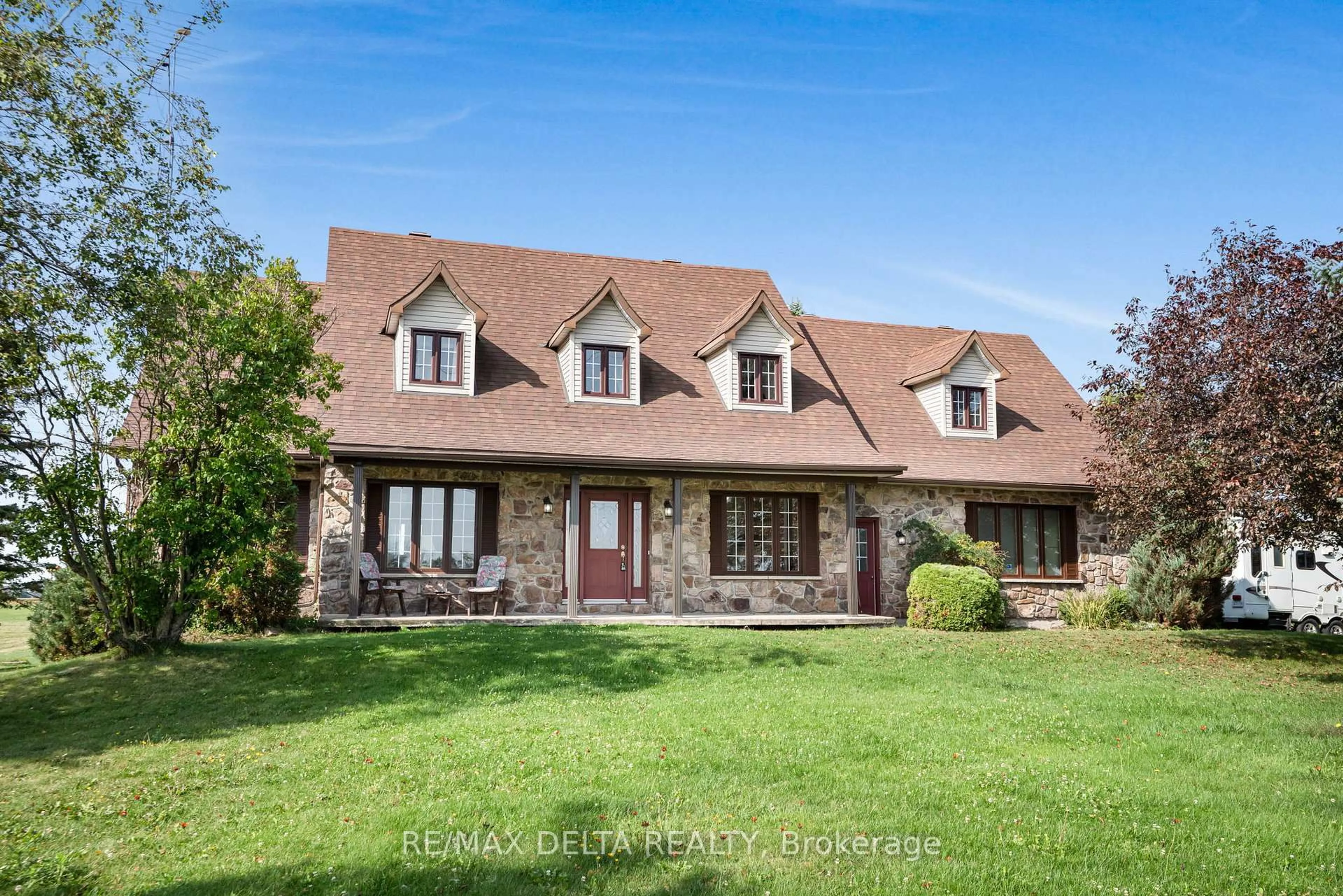 Home with brick exterior material, street for 4254 Conc 20 Concession, The Nation Ontario K0C 2B0