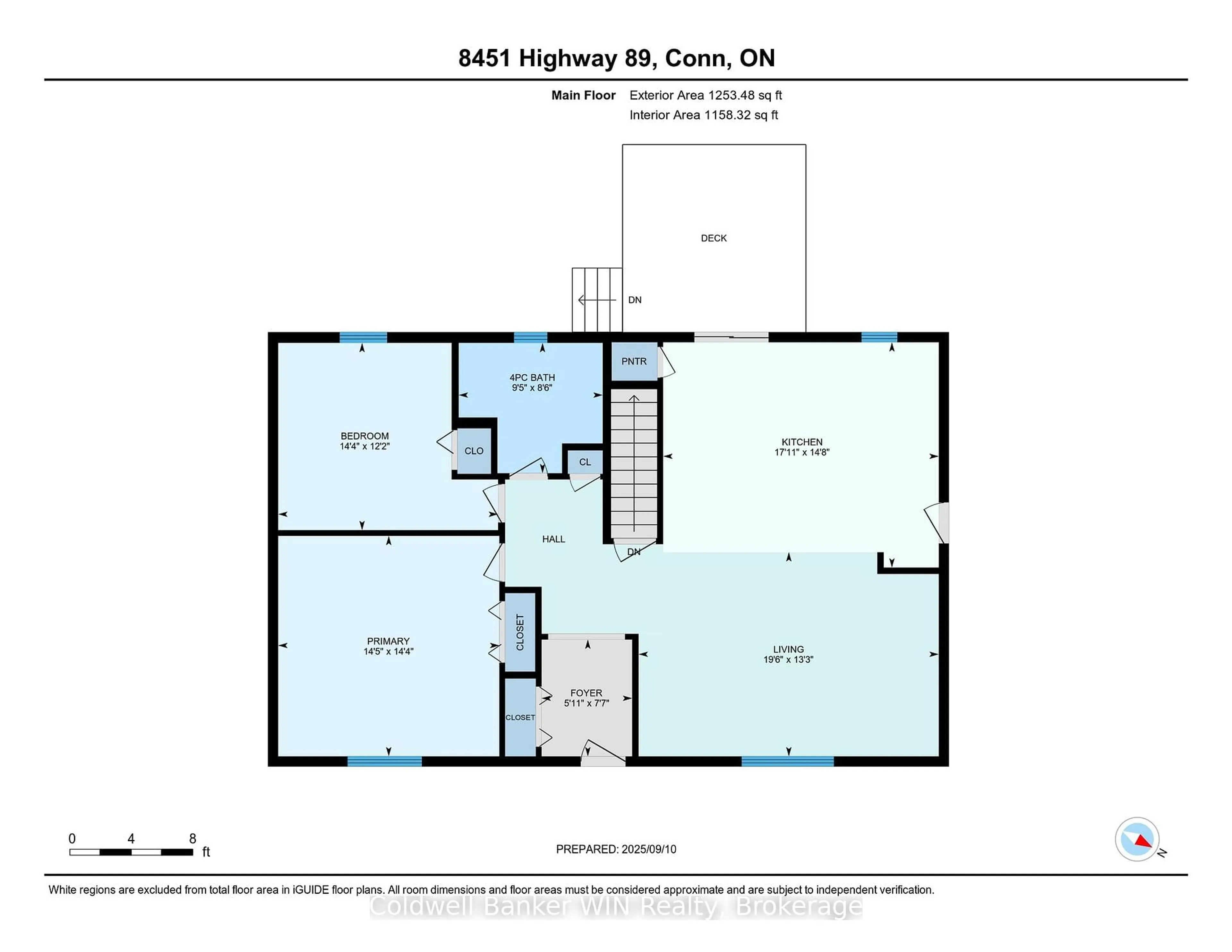 Floor plan for 8451 89 Highway, Wellington North Ontario N0G 1N0