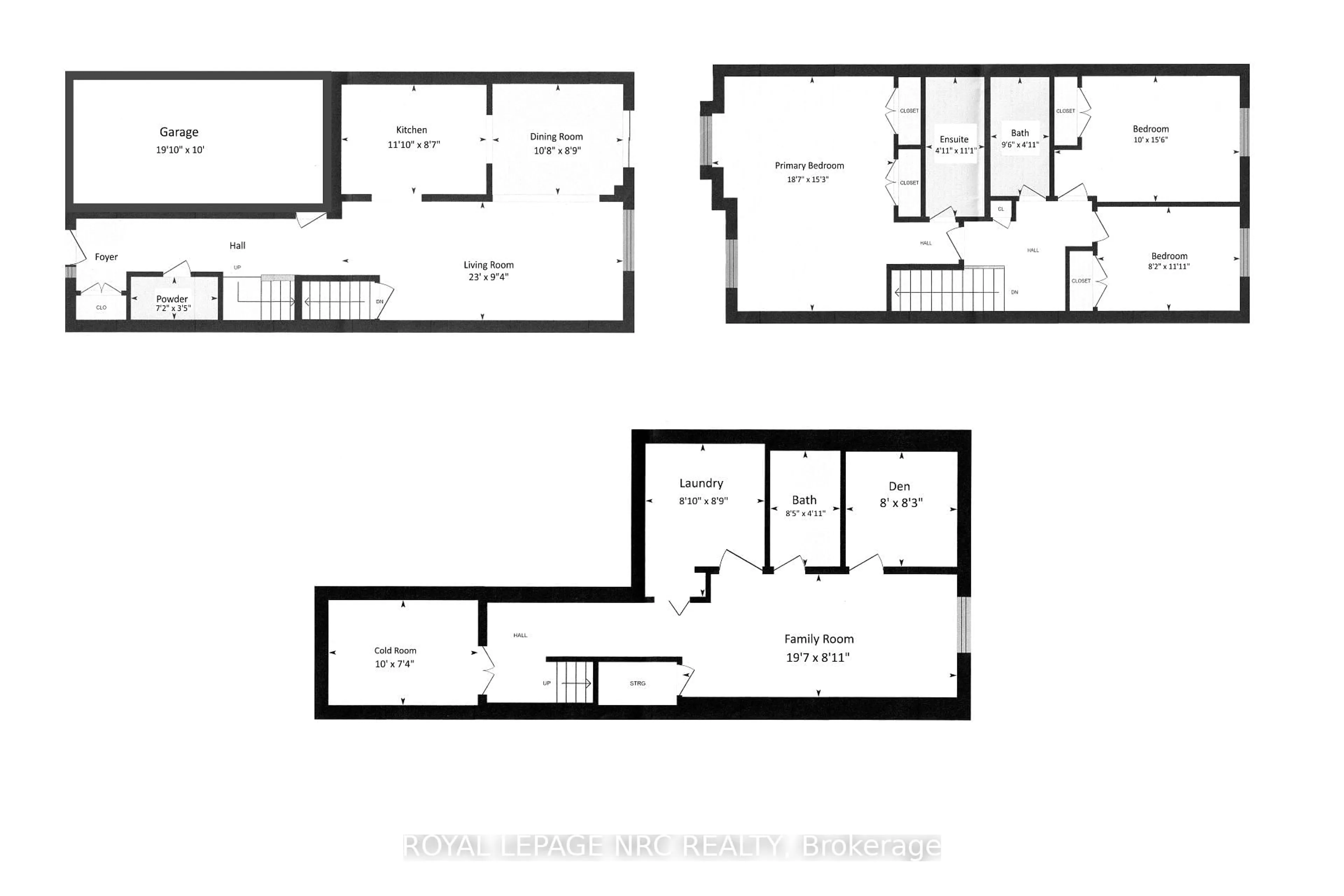 Floor plan for 45 Seabreeze Cres #22, Hamilton Ontario L8E 0G1