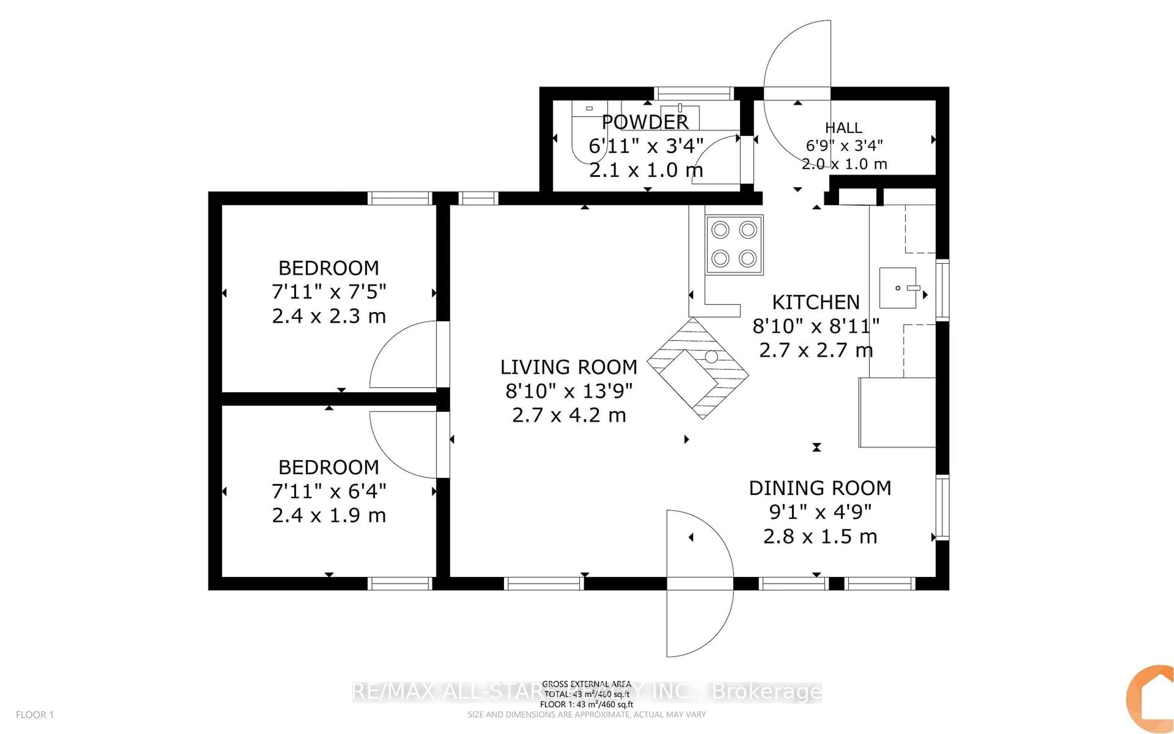 Floor plan for 93 Sturgeon Glen Rd, Kawartha Lakes Ontario K0M 1N0