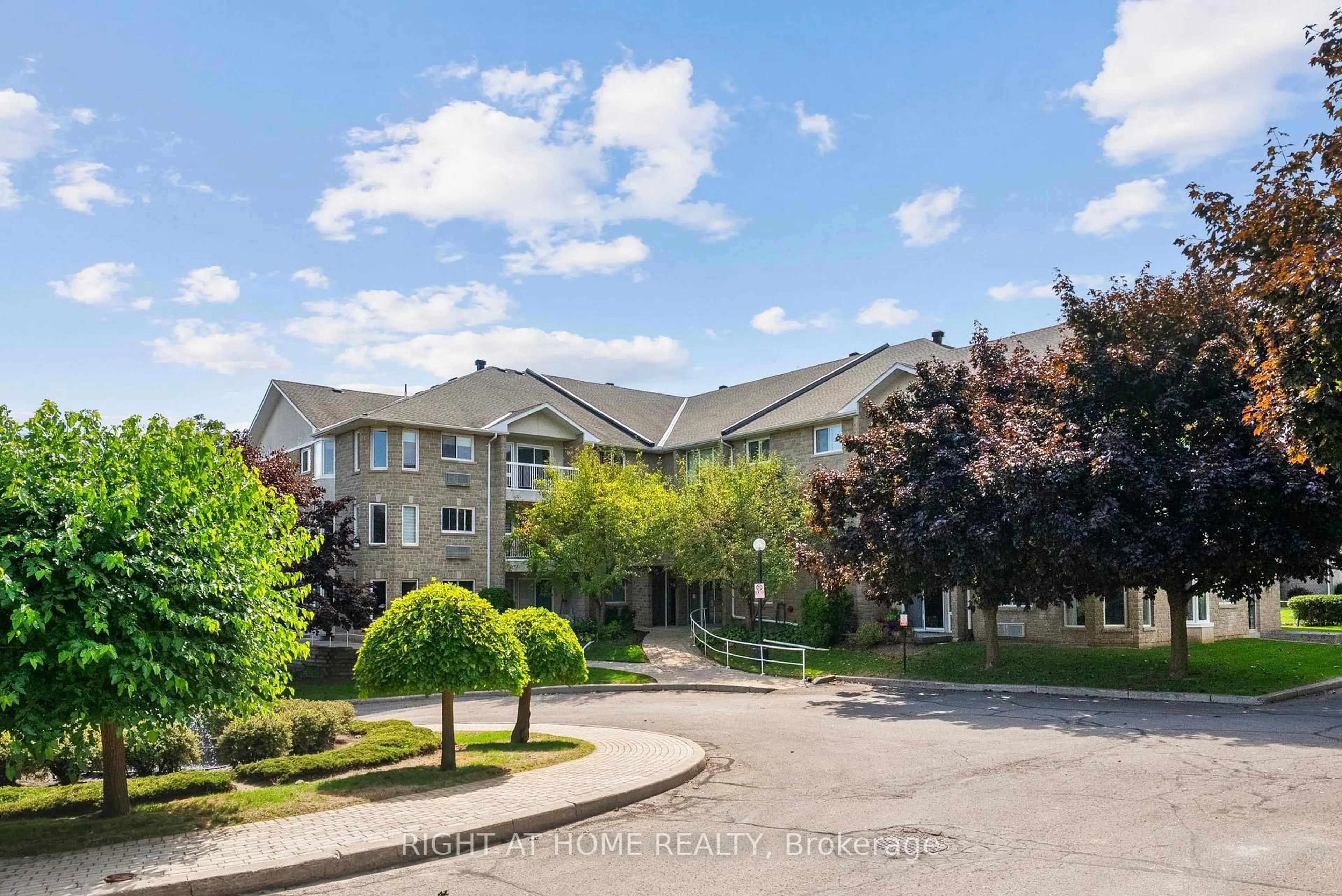 A pic from outside/outdoor area/front of a property/back of a property/a pic from drone, mountain view for 1099 Clonsilla Ave #122B, Peterborough Ontario K9J 8L8