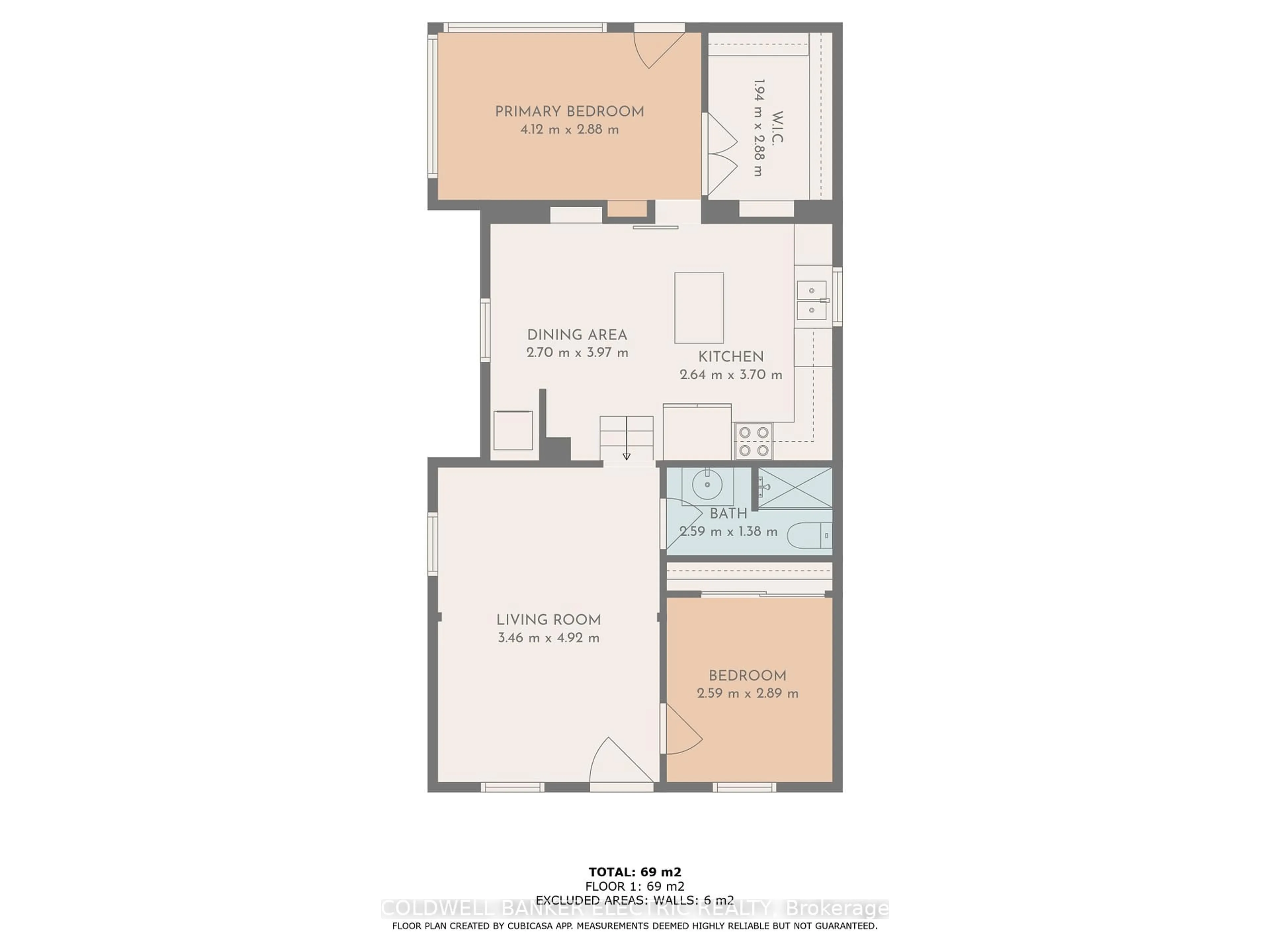 Floor plan for 188 Antrim St, Peterborough Ontario K9H 3G4