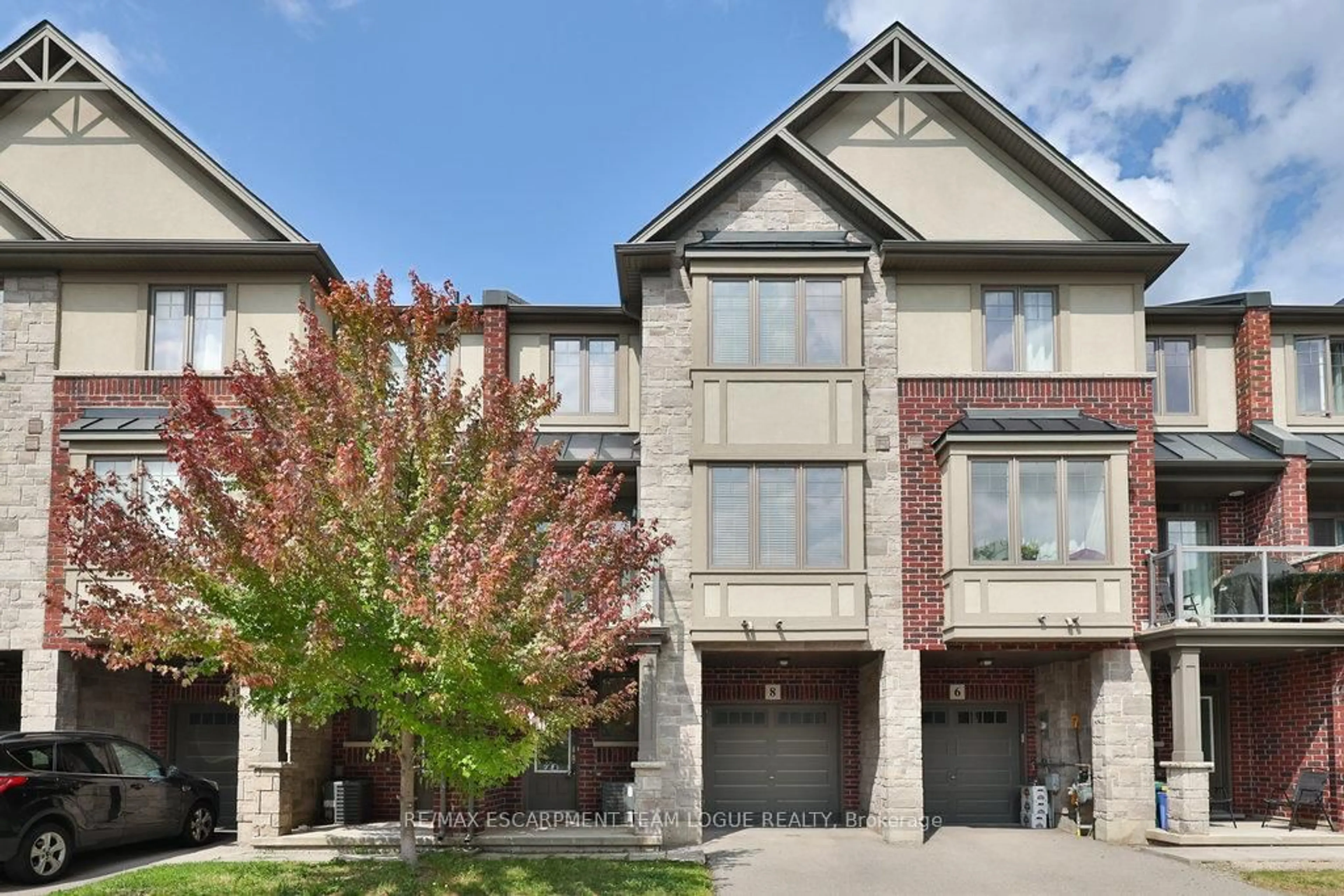 Home with brick exterior material, street for 8 Whaley Lane, Hamilton Ontario L9G 0G7
