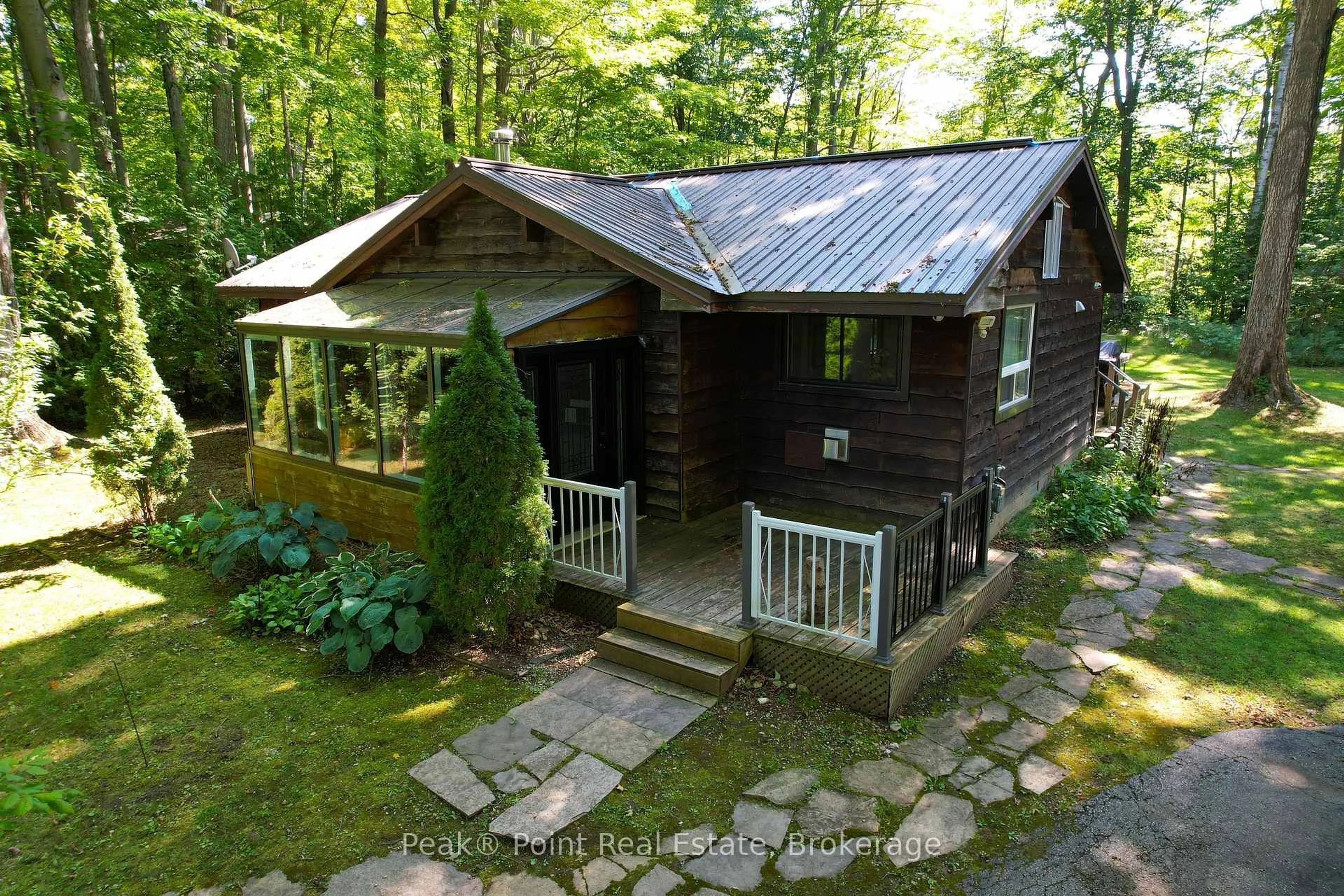 A pic from outside/outdoor area/front of a property/back of a property/a pic from drone, unknown for 46 Mapleport Cres, South Bruce Peninsula Ontario N0H 2G0