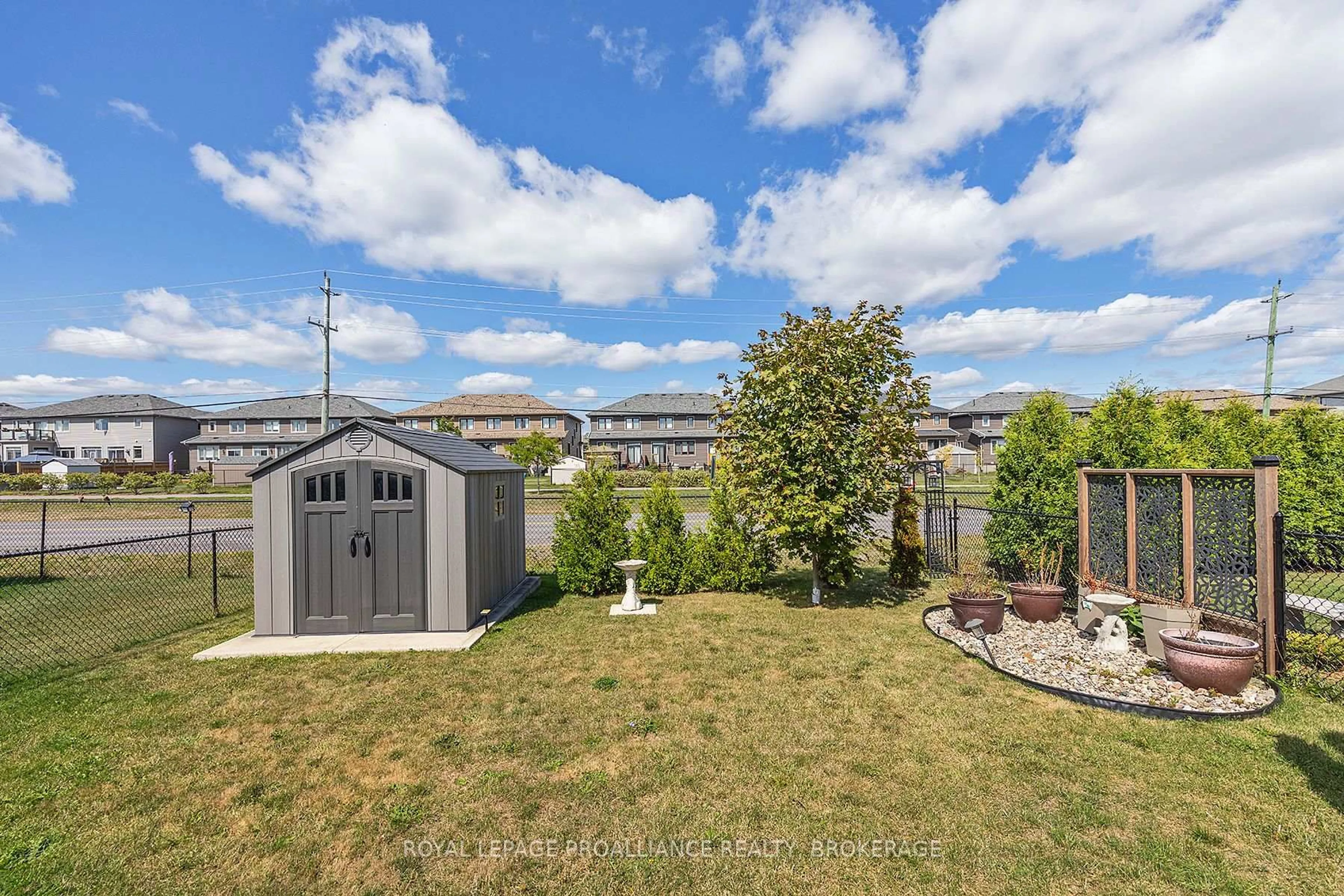 A pic from outside/outdoor area/front of a property/back of a property/a pic from drone, unknown for 206 Sorbie Cres, Loyalist Ontario K7N 0B8