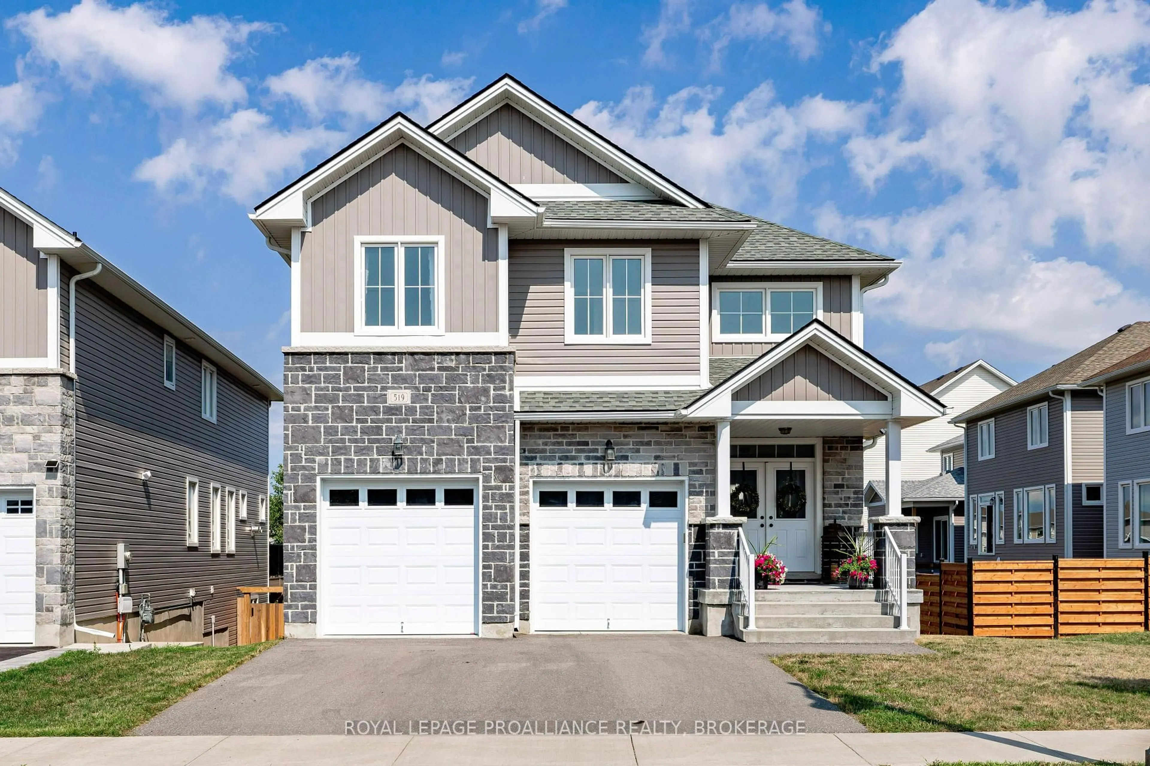 Home with vinyl exterior material, street for 519 Beth Cres, Kingston Ontario K7P 0K9