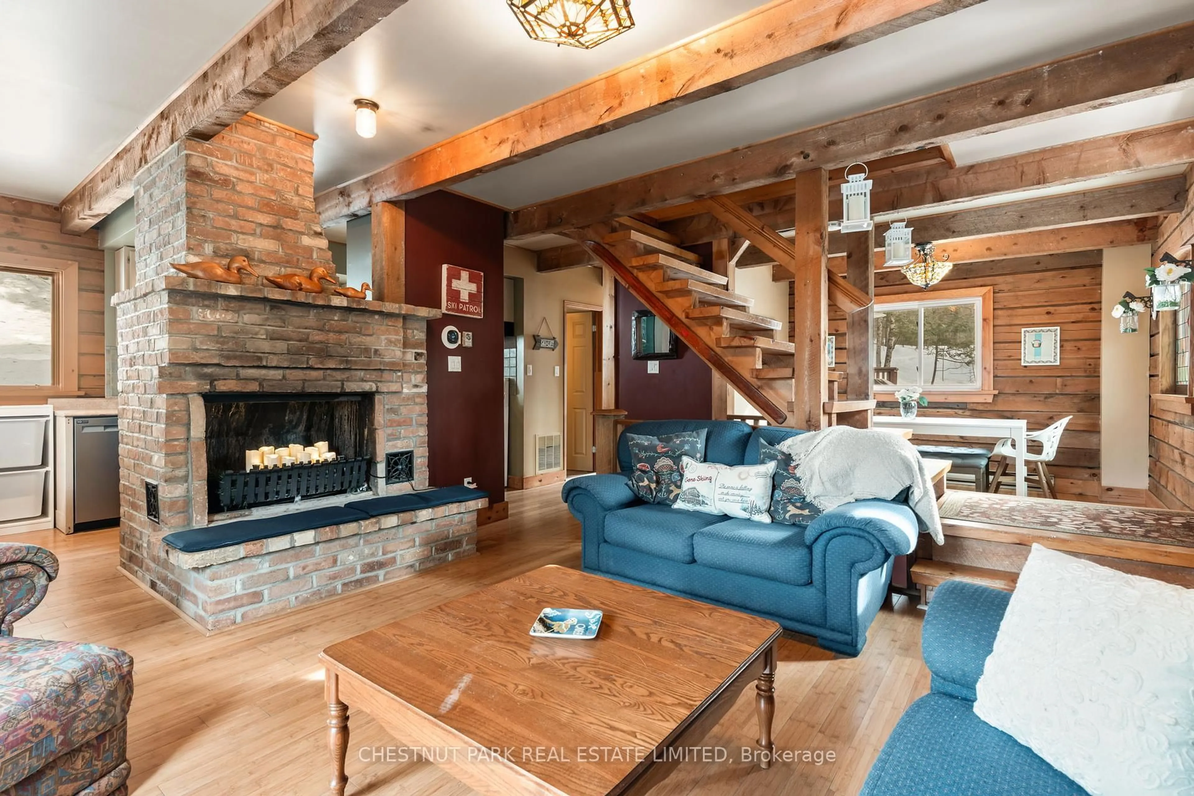 Living room with furniture, unknown for 1316 Sir Sam's Rd, Dysart et al Ontario K0M 1M0