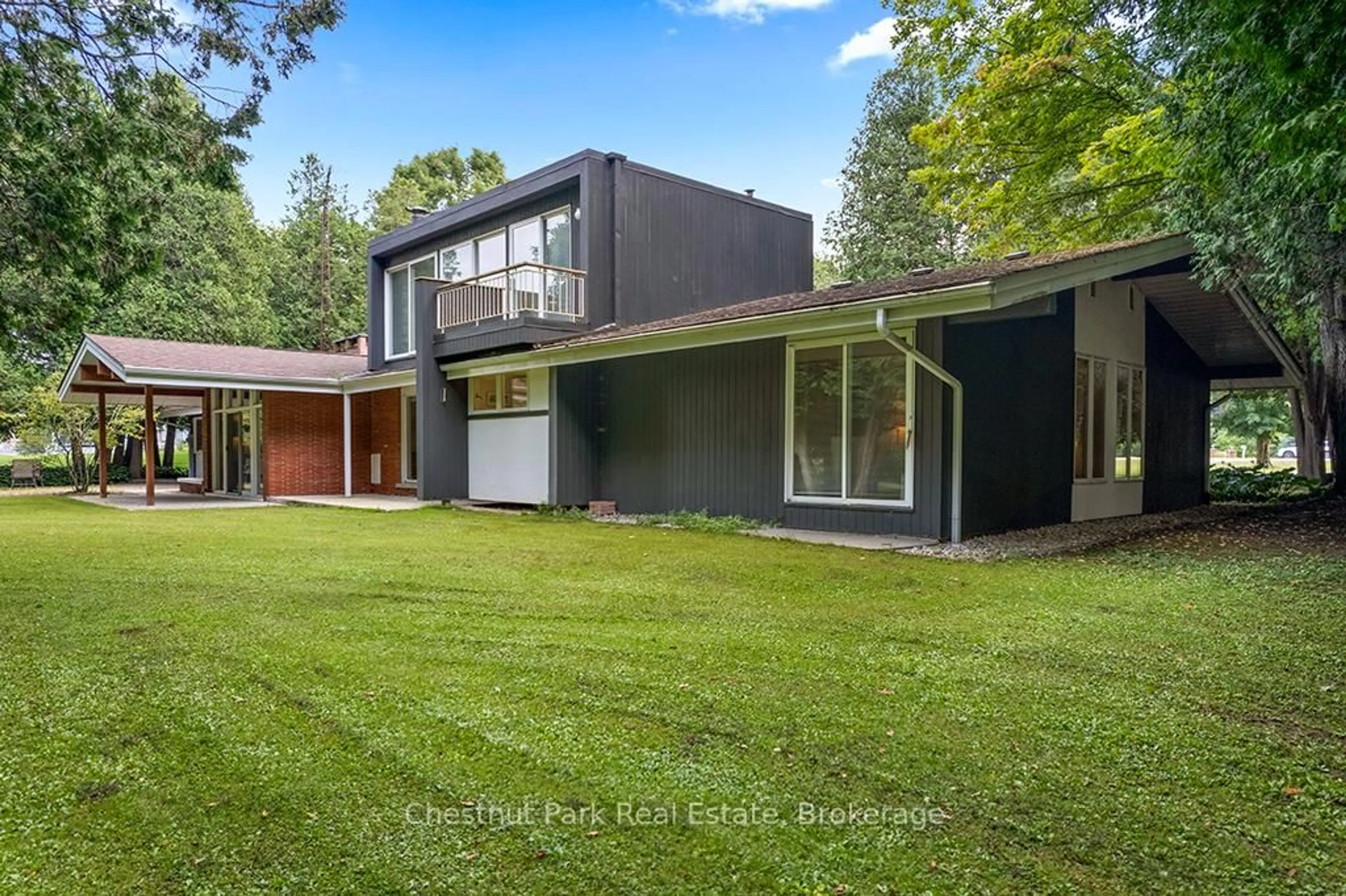 A pic from outside/outdoor area/front of a property/back of a property/a pic from drone, unknown for 403123 Grey Road 4 Rd, West Grey Ontario N0G 1R0
