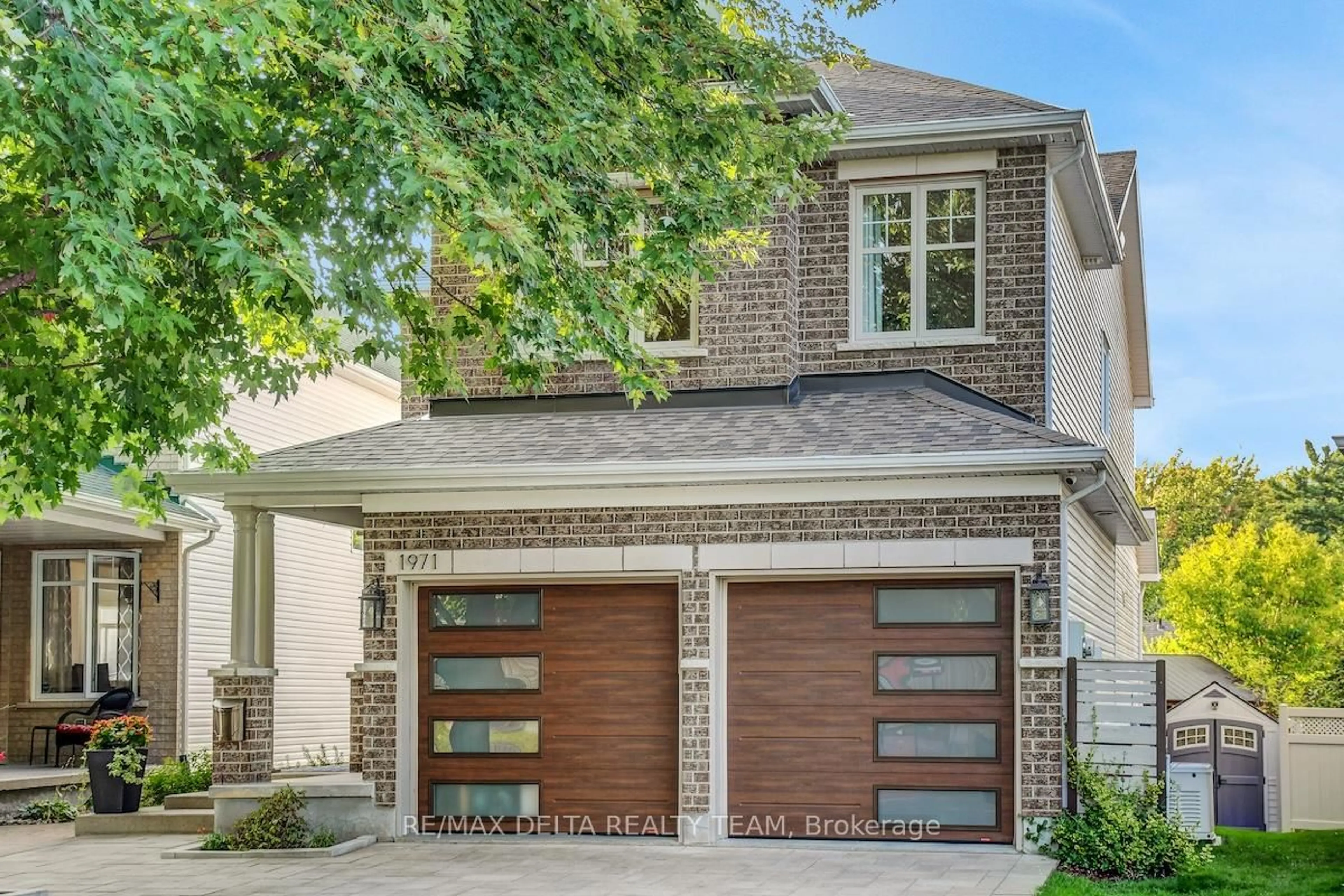 Home with brick exterior material, street for 1971 Schroeder Cres, Orleans Ontario K4A 4P7