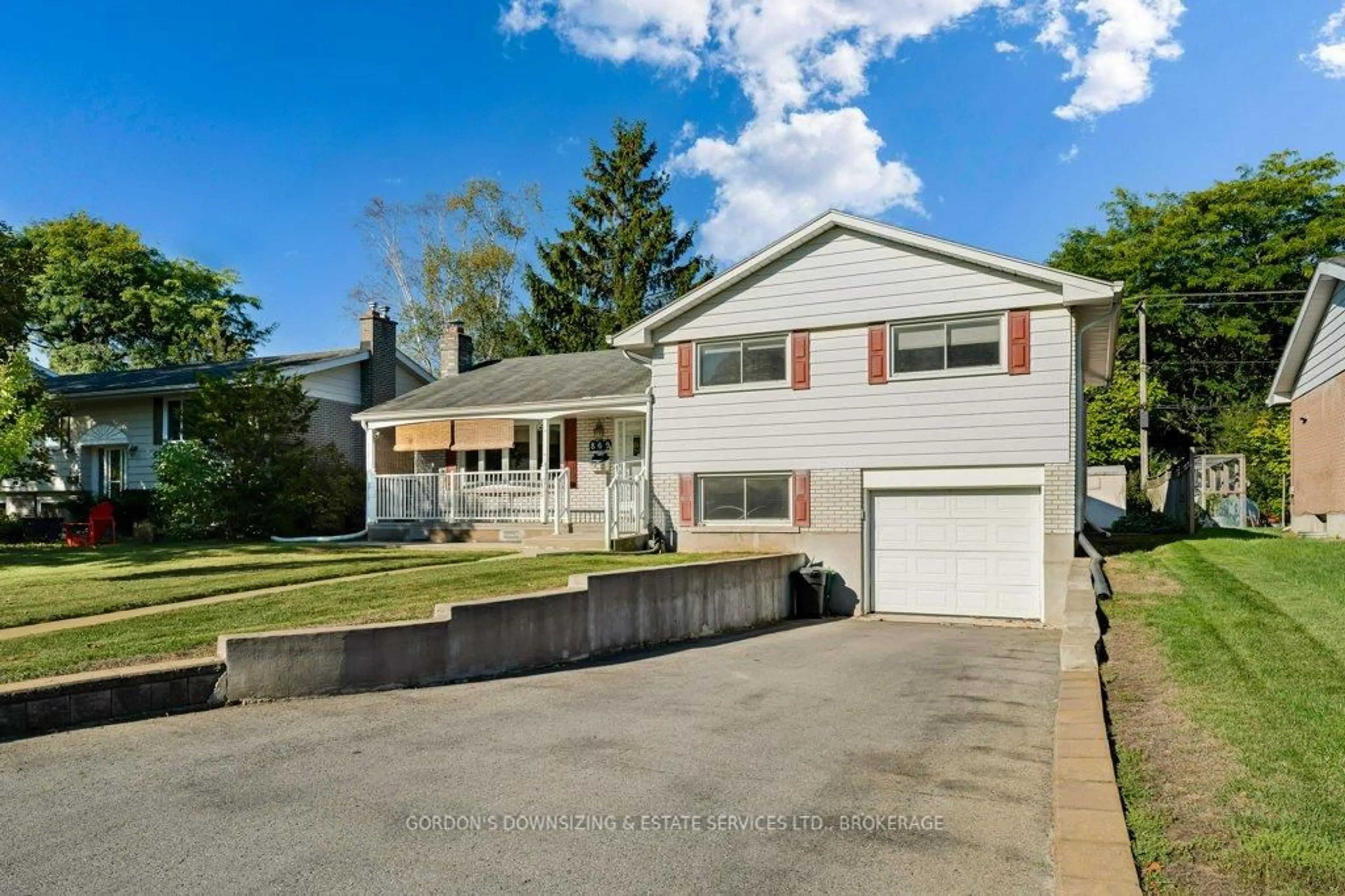 Home with vinyl exterior material, street for 869 Haverhill Dr, Kingston Ontario K7M 4V1