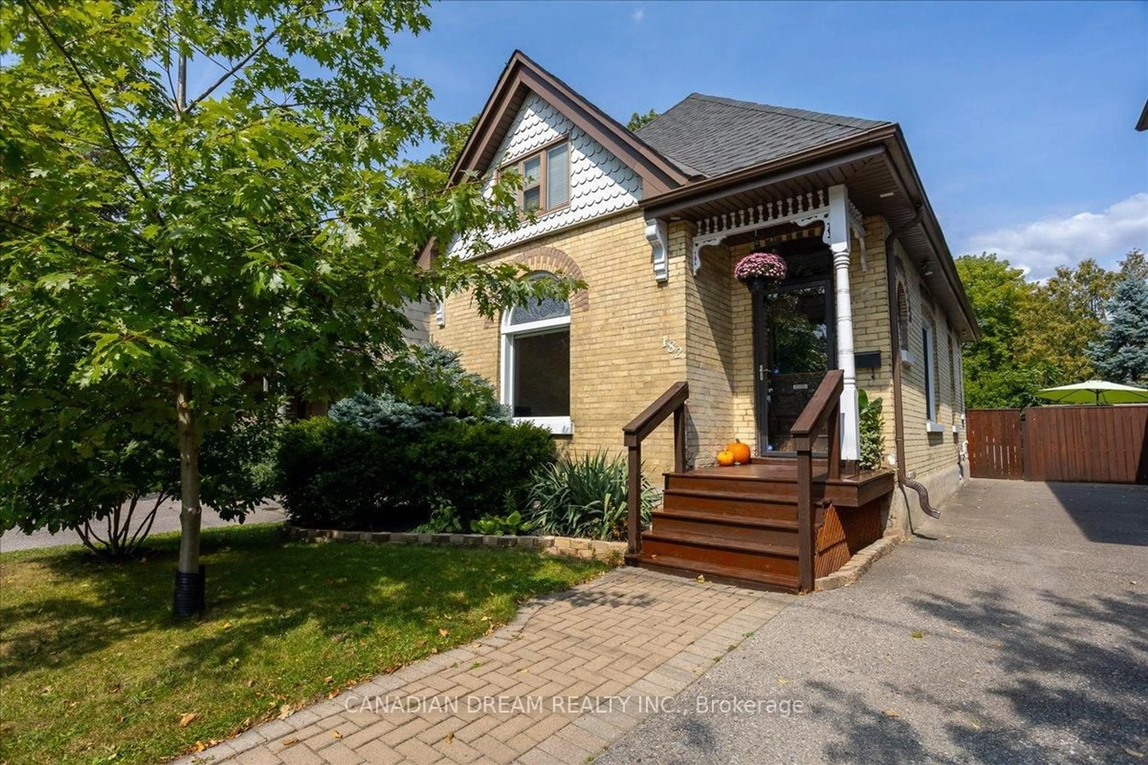 Home with brick exterior material, street for 182 Briscoe St, London South Ontario N6C 1X3