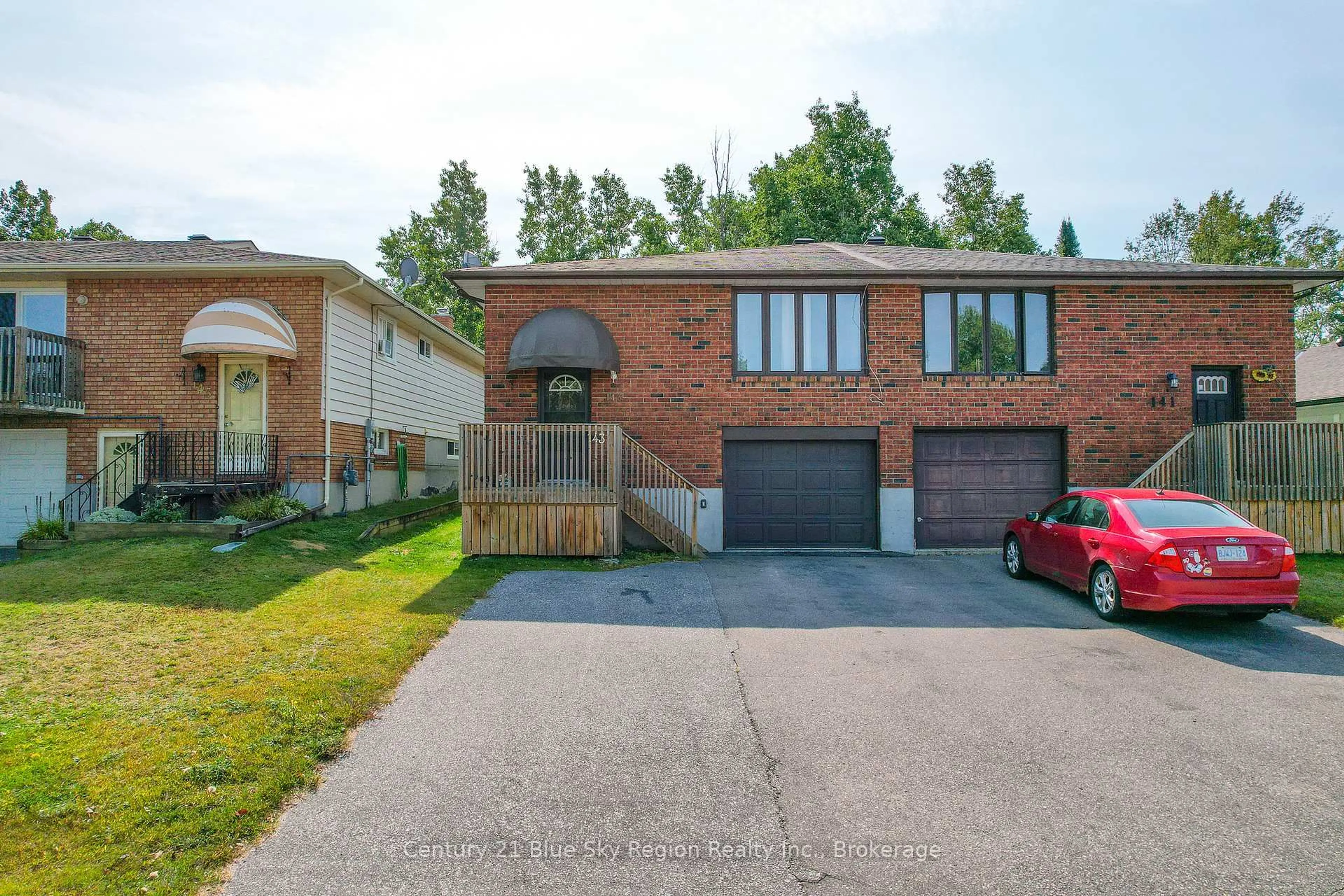 Home with brick exterior material, street for 143 Massey Dr, North Bay Ontario P1A 4G6