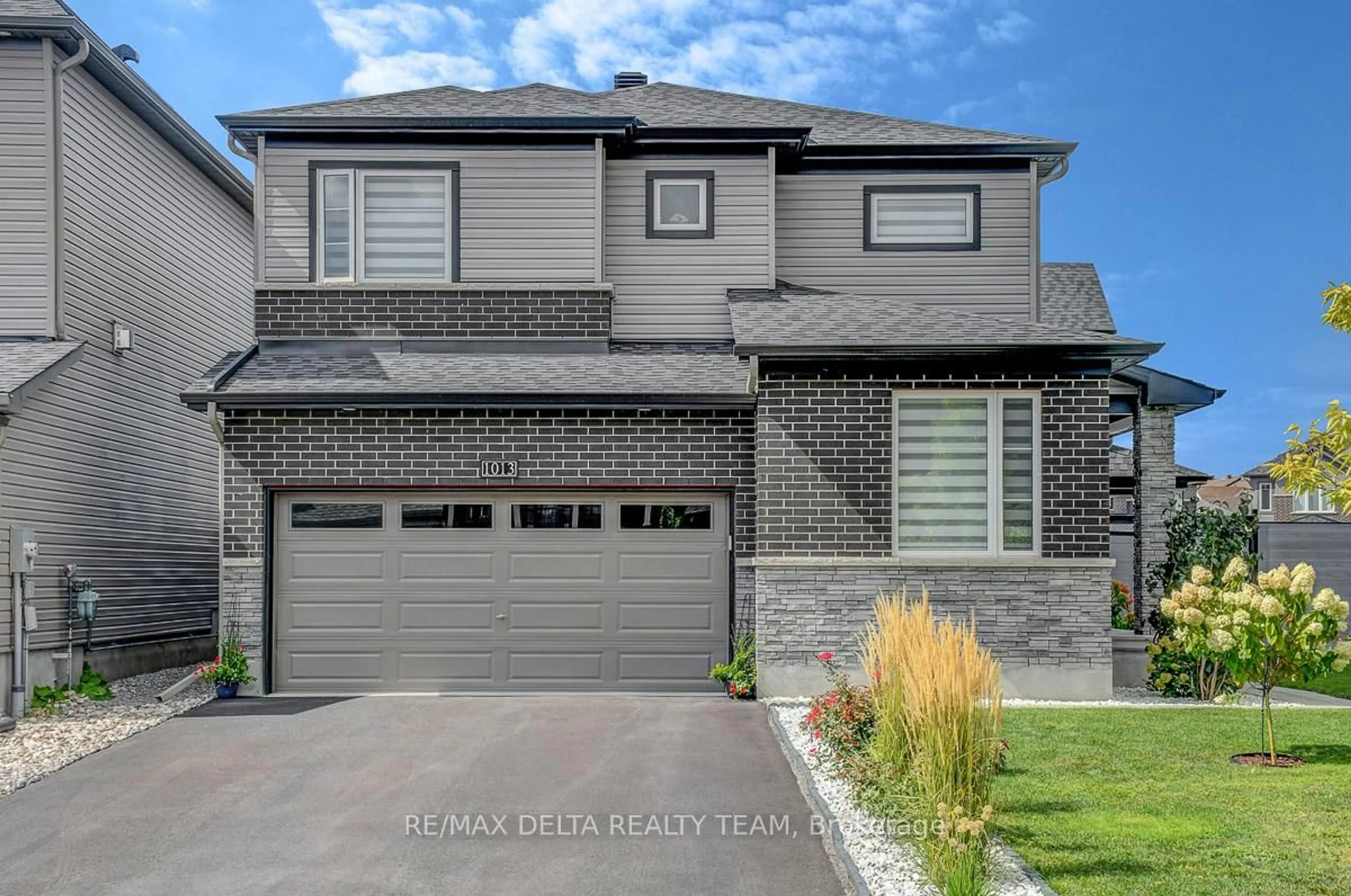 Home with brick exterior material, street for 1013 Jubilation Crt, Ottawa Ontario K4A 5K4