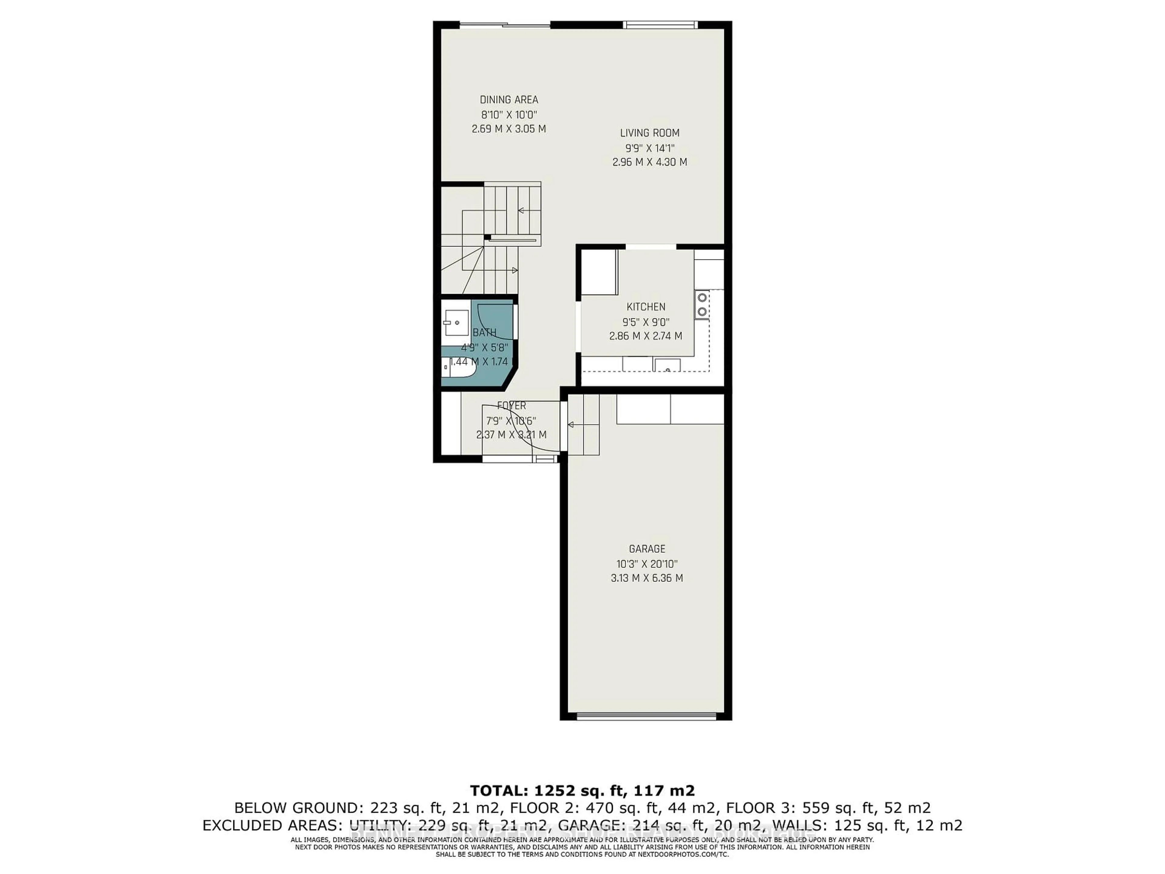 Floor plan for 43 Roblyn Way, Ottawa Ontario K2G 5Z5