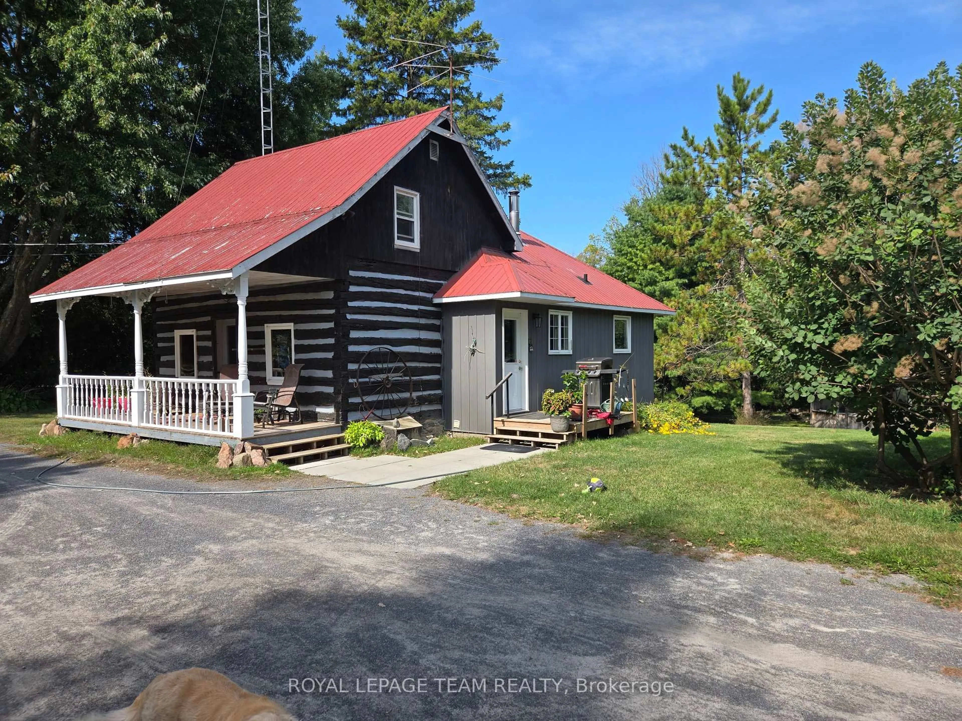 A pic from outside/outdoor area/front of a property/back of a property/a pic from drone, unknown for 2828 Con.10, Pakenham Ontario K0A 2X0