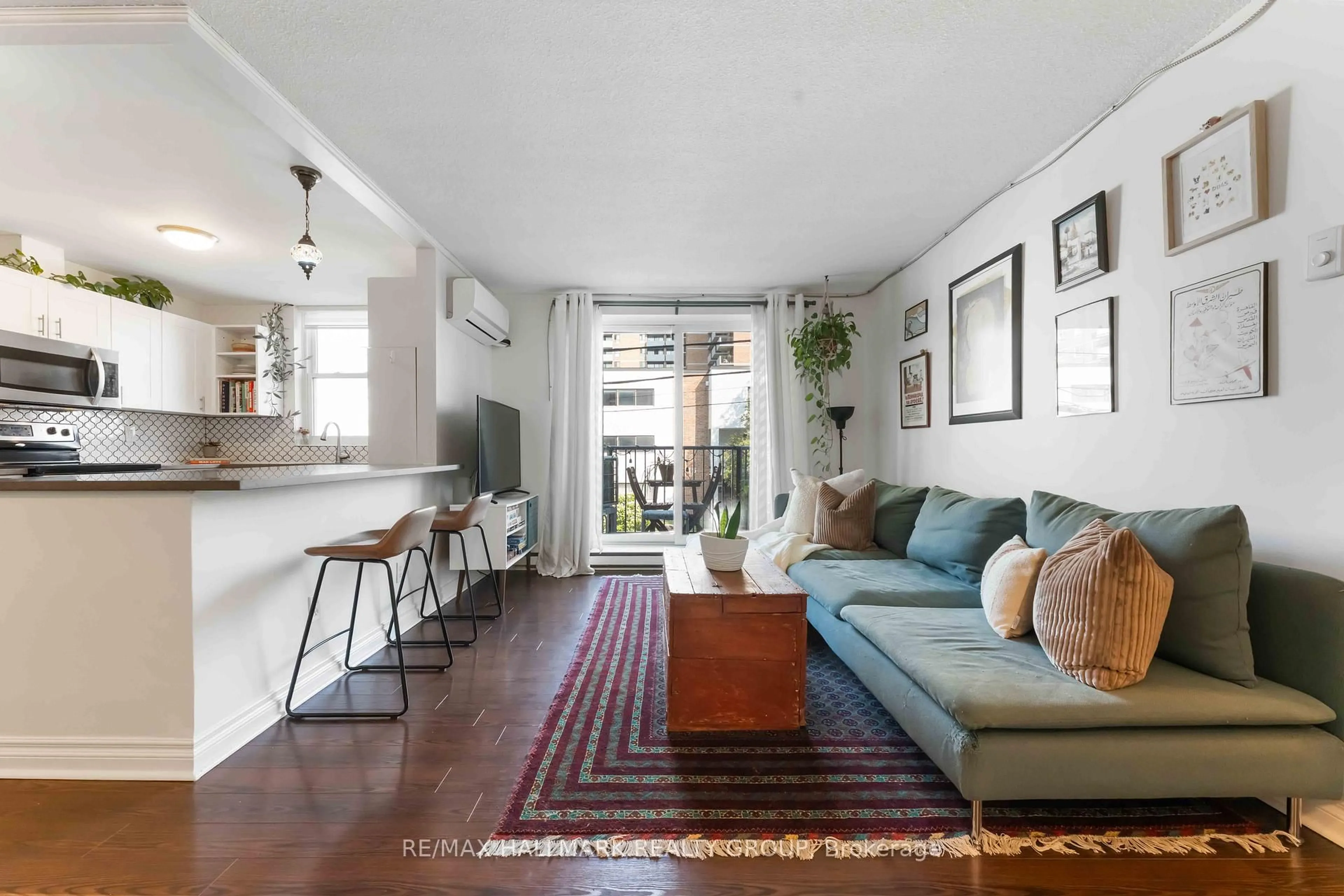 Living room with furniture, unknown for 50 BURNSIDE Ave #205, Ottawa Ontario K1Y 2M2