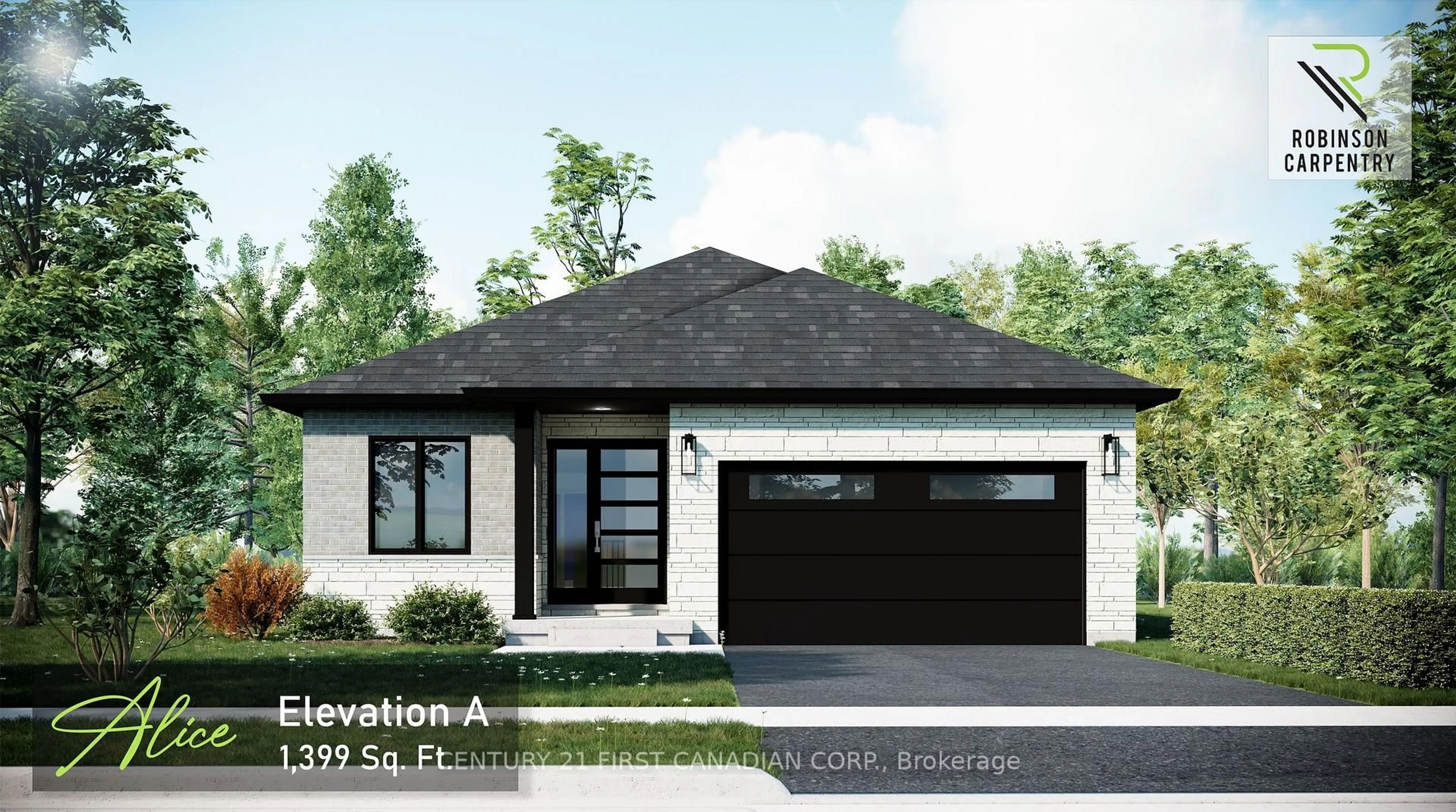 Home with brick exterior material, street for 27 Sheldabren St, North Middlesex Ontario N0M 1A0