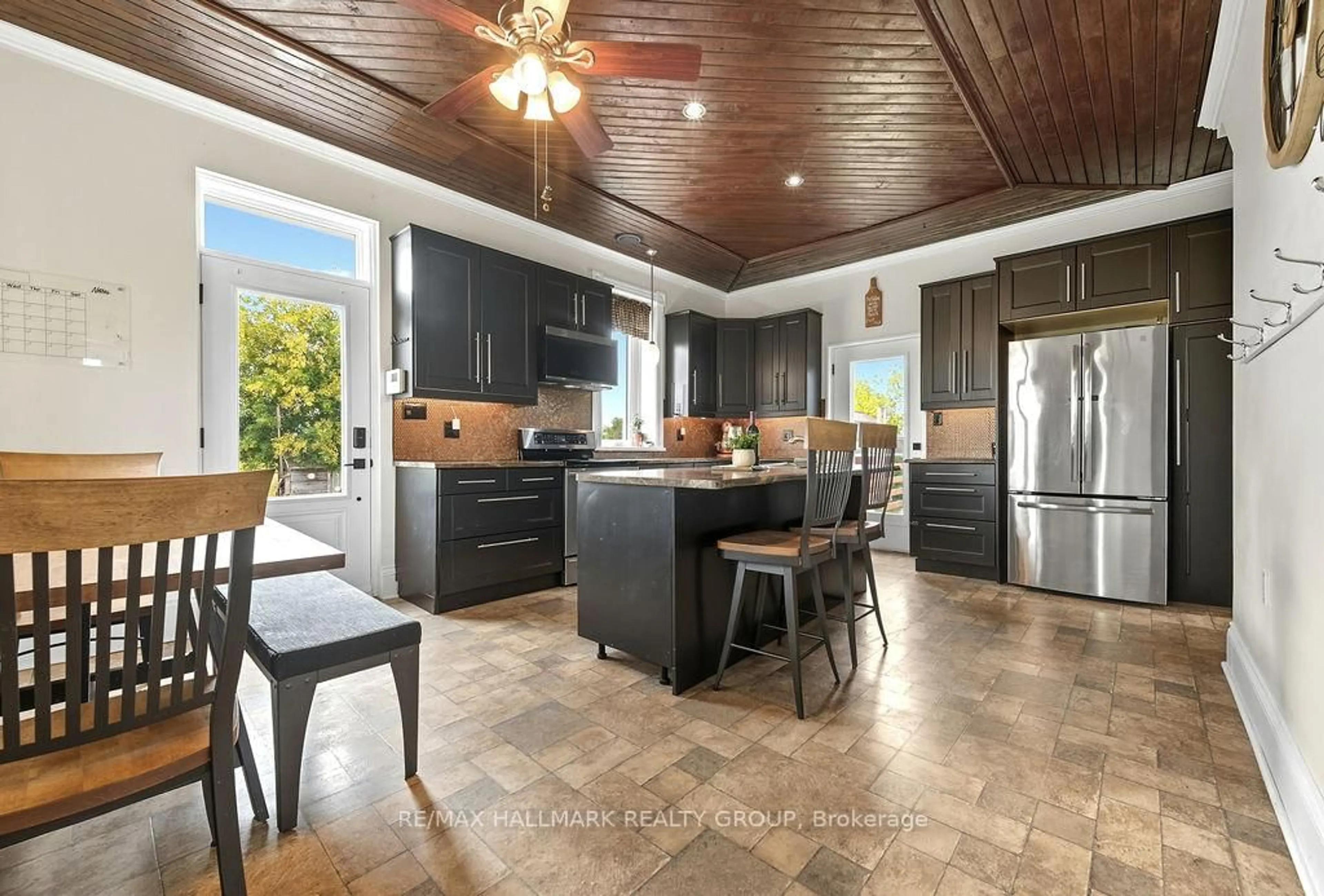 Open concept kitchen, ceramic/tile floor for 1285 Foresters Falls Rd, Cobden Ontario K0J 1K0