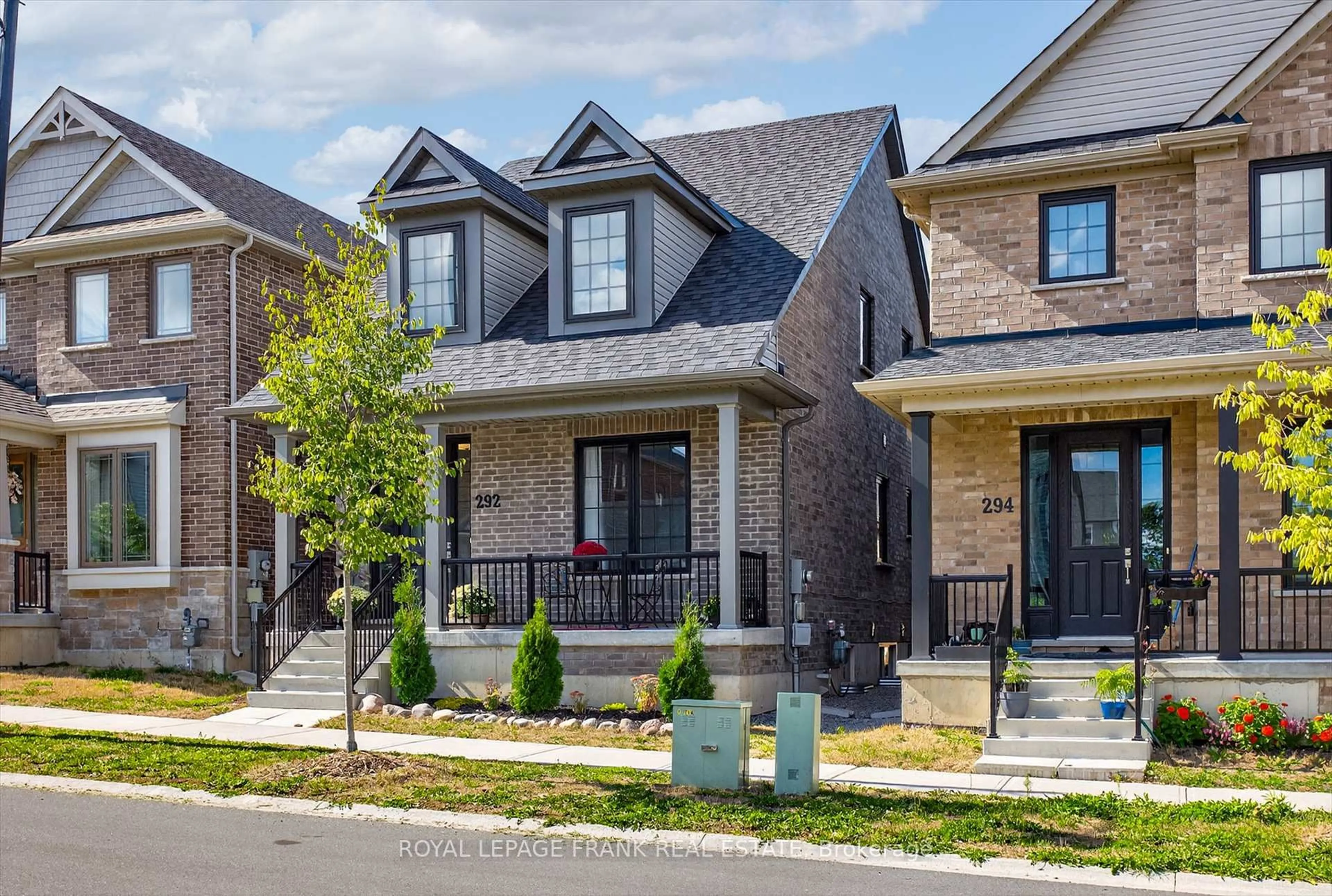 Home with brick exterior material, street for 292 Noftall Gdns, Peterborough Ontario K9H 0G4