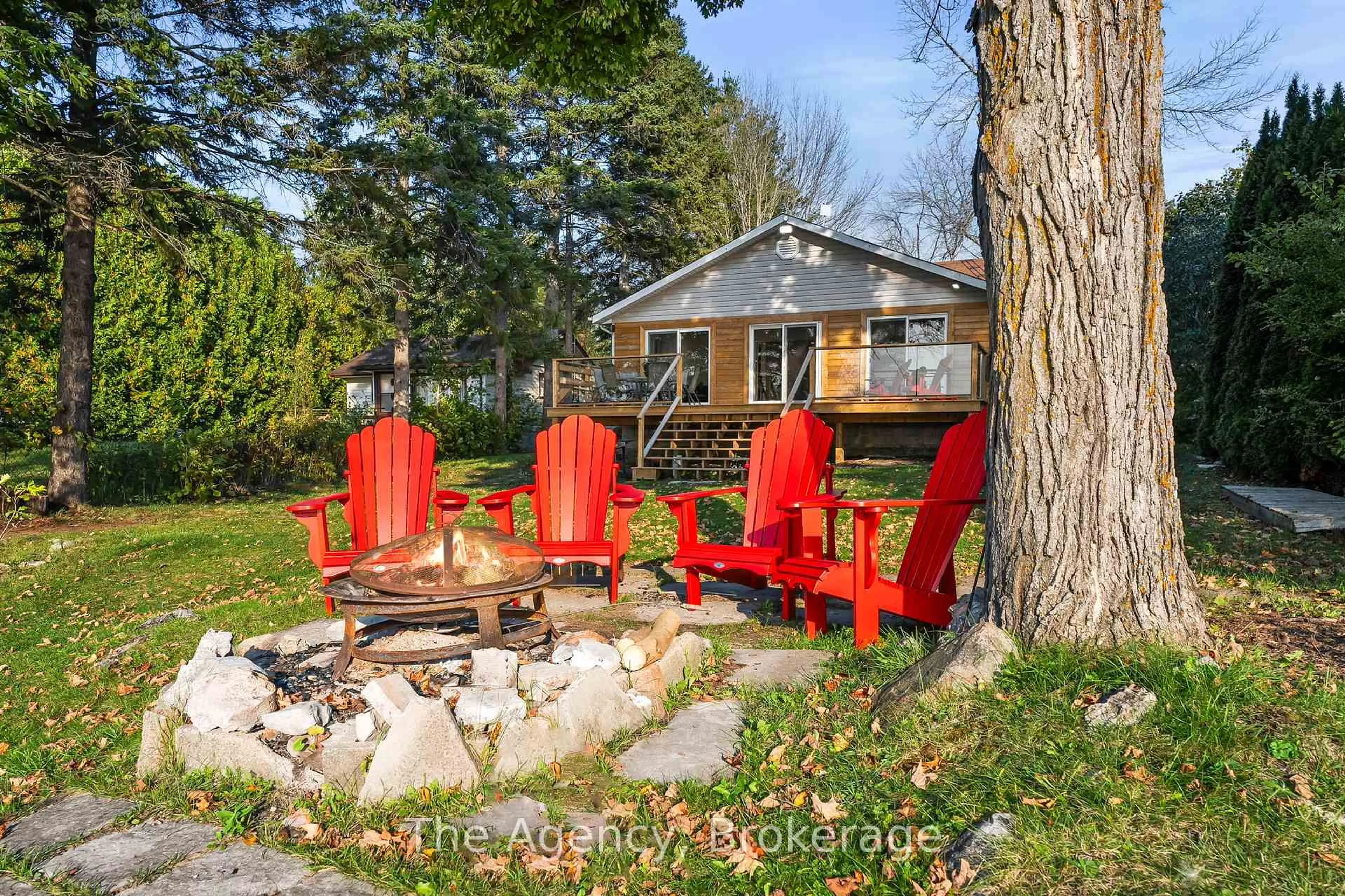 Patio, water/lake/river/ocean view for 119 Campbell Beach Rd, Kawartha Lakes Ontario L0K 1W0