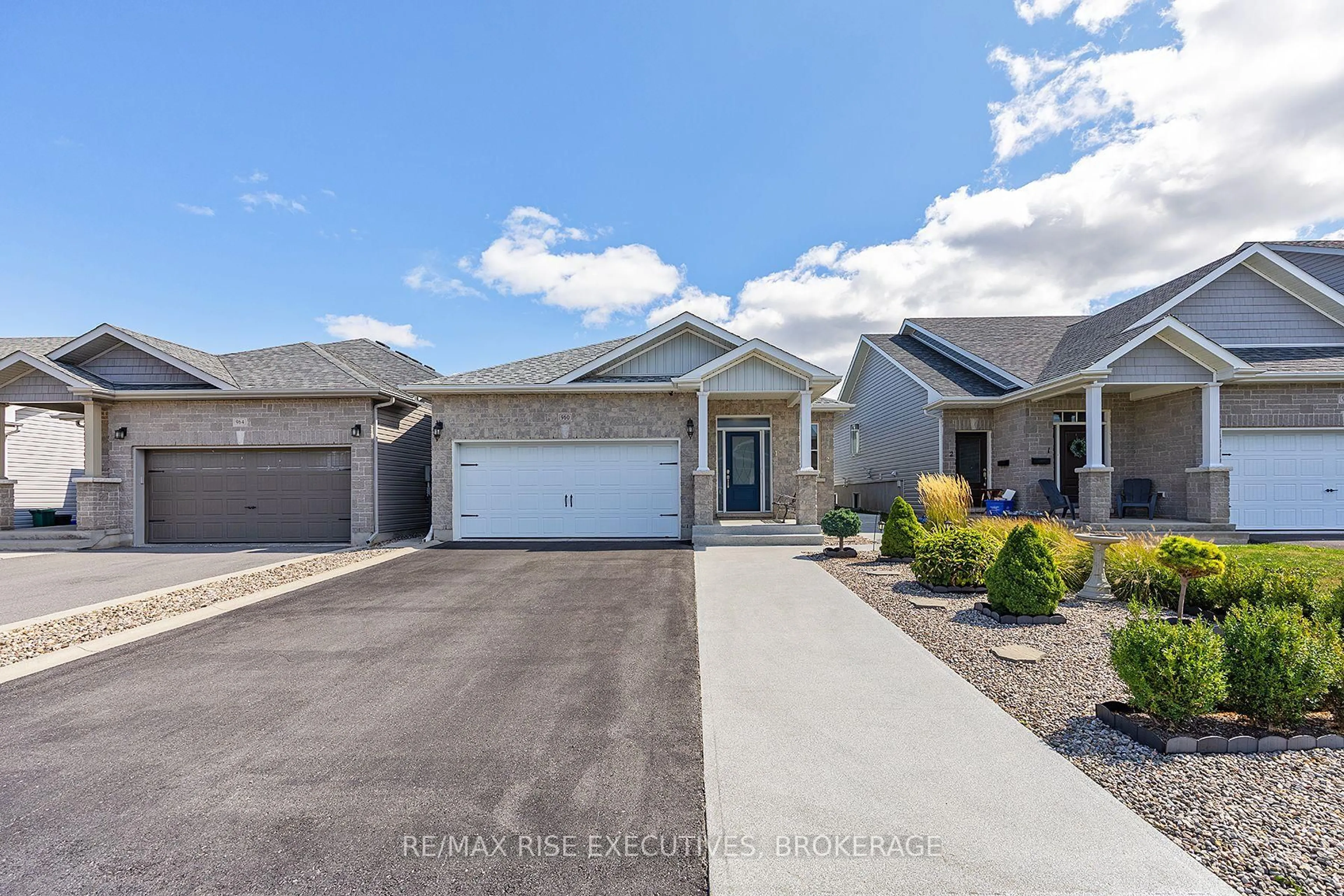 A pic from outside/outdoor area/front of a property/back of a property/a pic from drone, street for 960 Edward Riley Dr, Kingston Ontario K7P 0J7