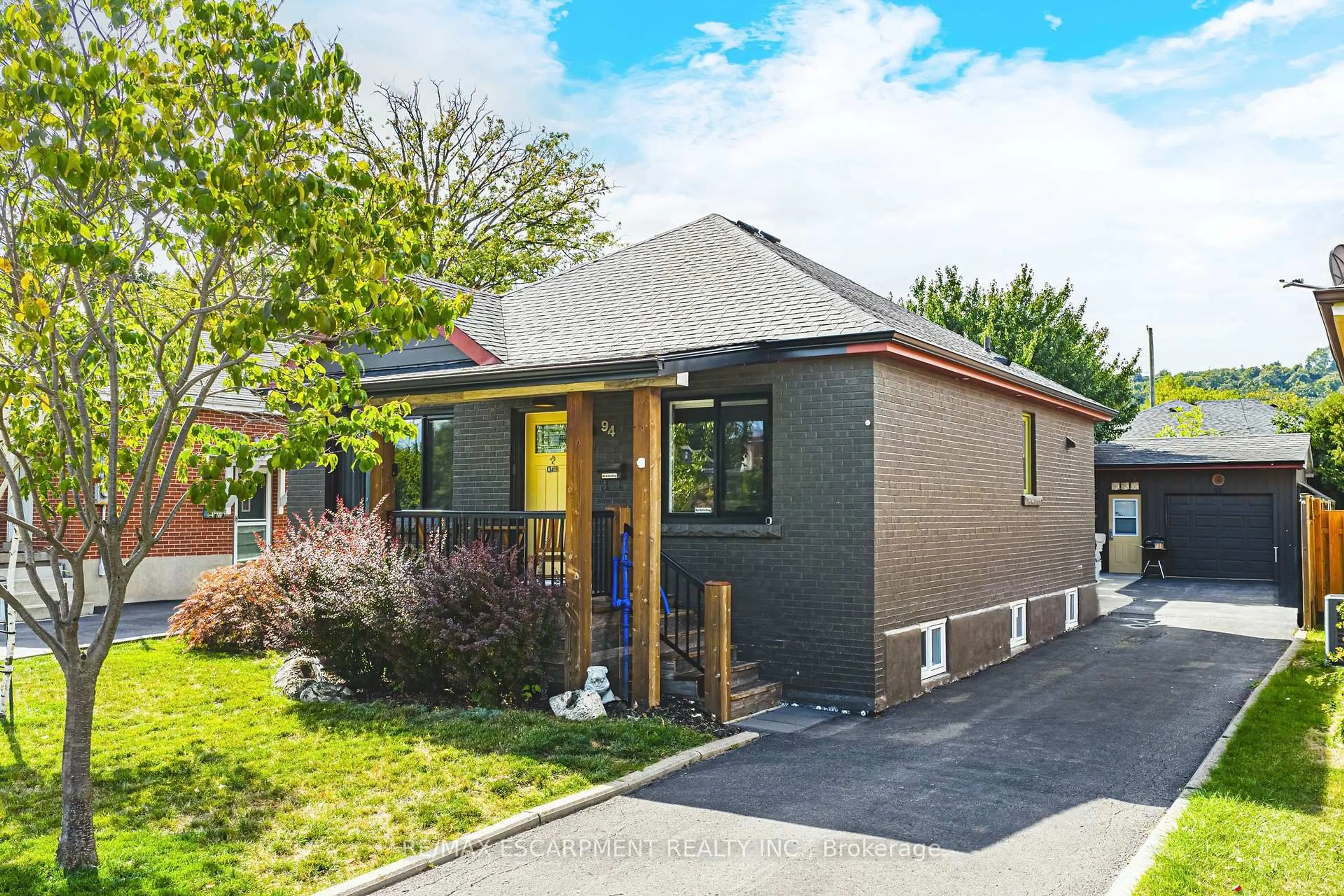 Home with brick exterior material, street for 94 Malta Dr, Hamilton Ontario L8K 4S8