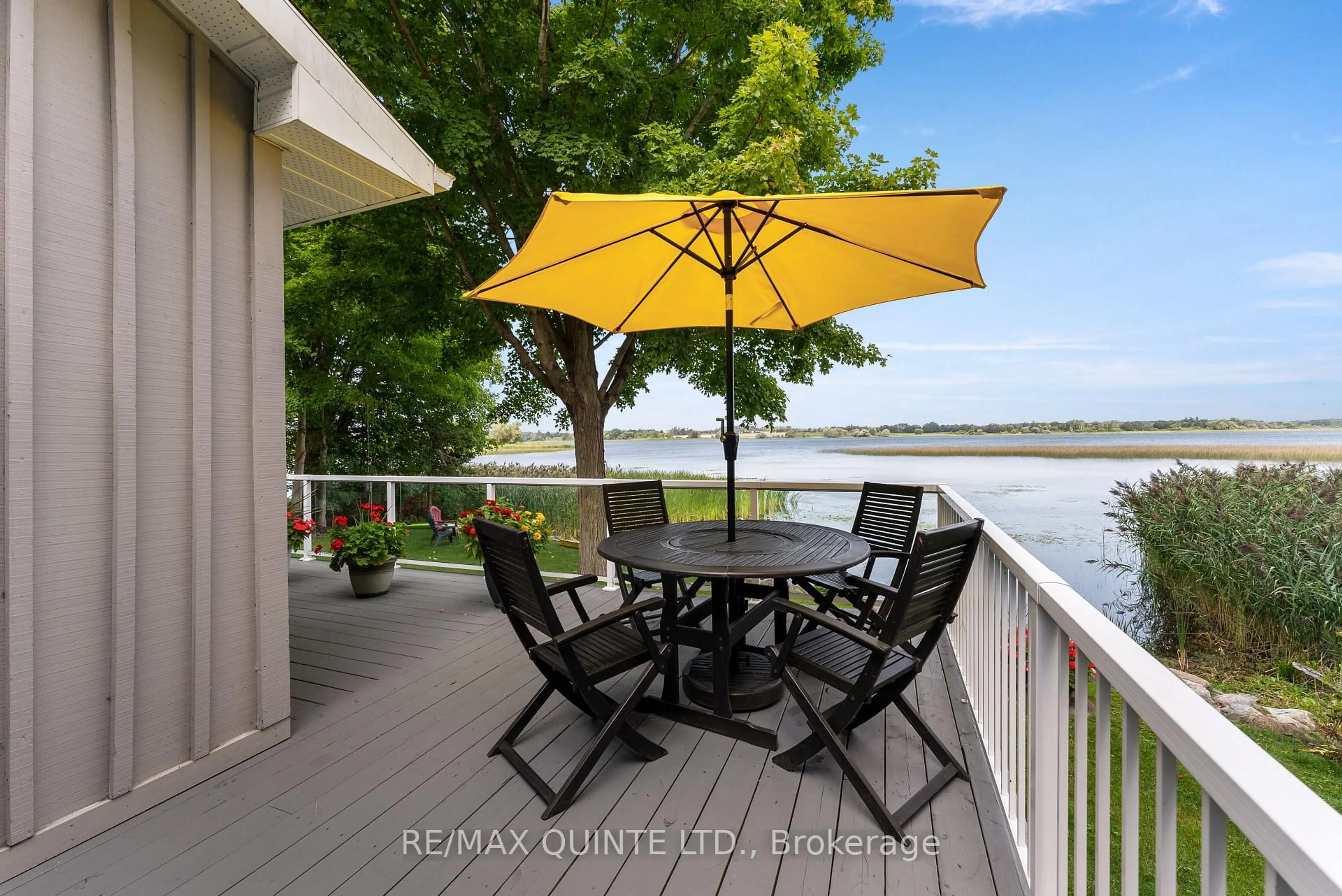 Patio, water/lake/river/ocean view for 89 Curry Lane, Prince Edward County Ontario K0K 1P0