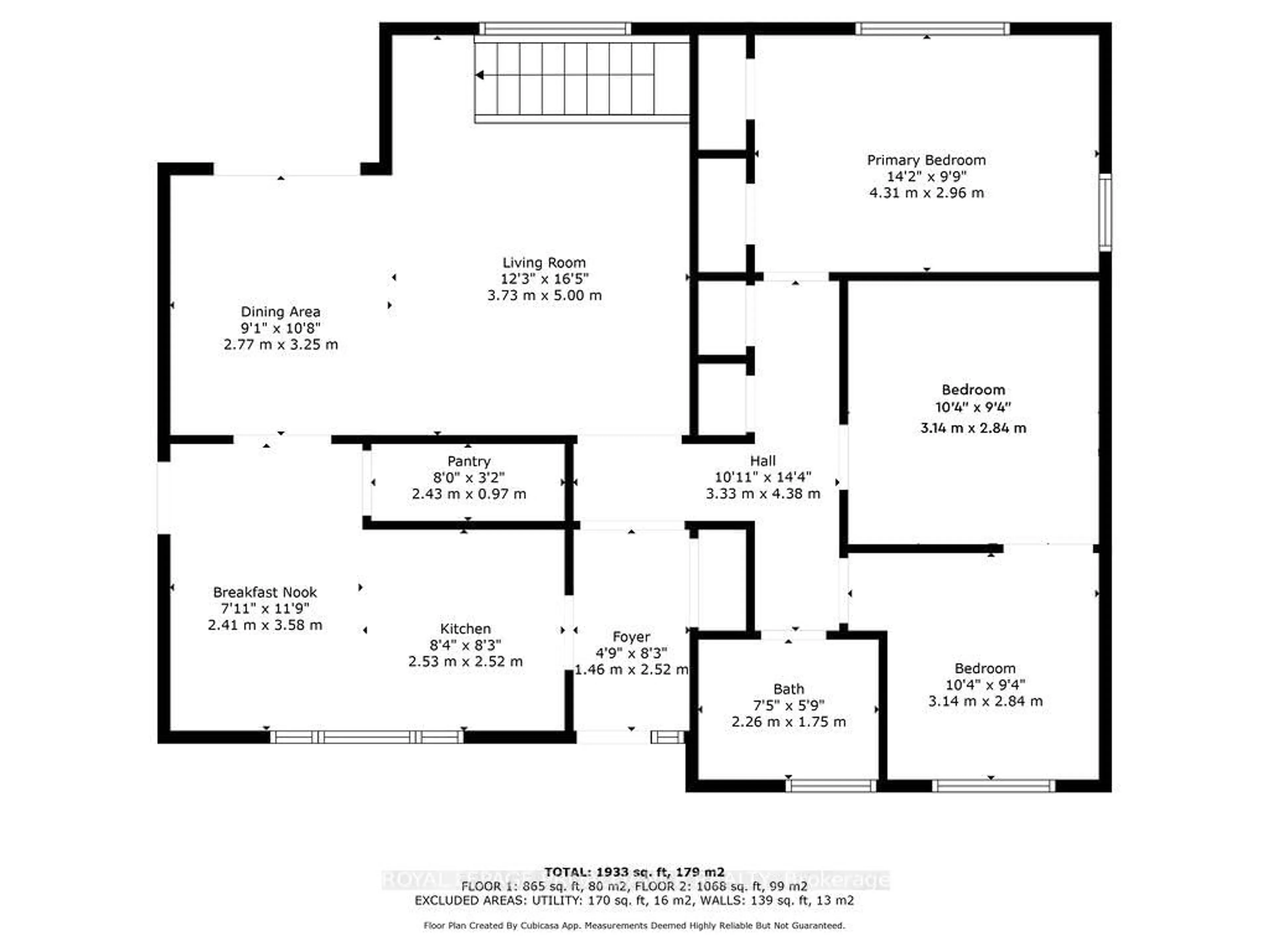 Floor plan for 16395 2 Highway, Trenton Ontario K8V 5P7