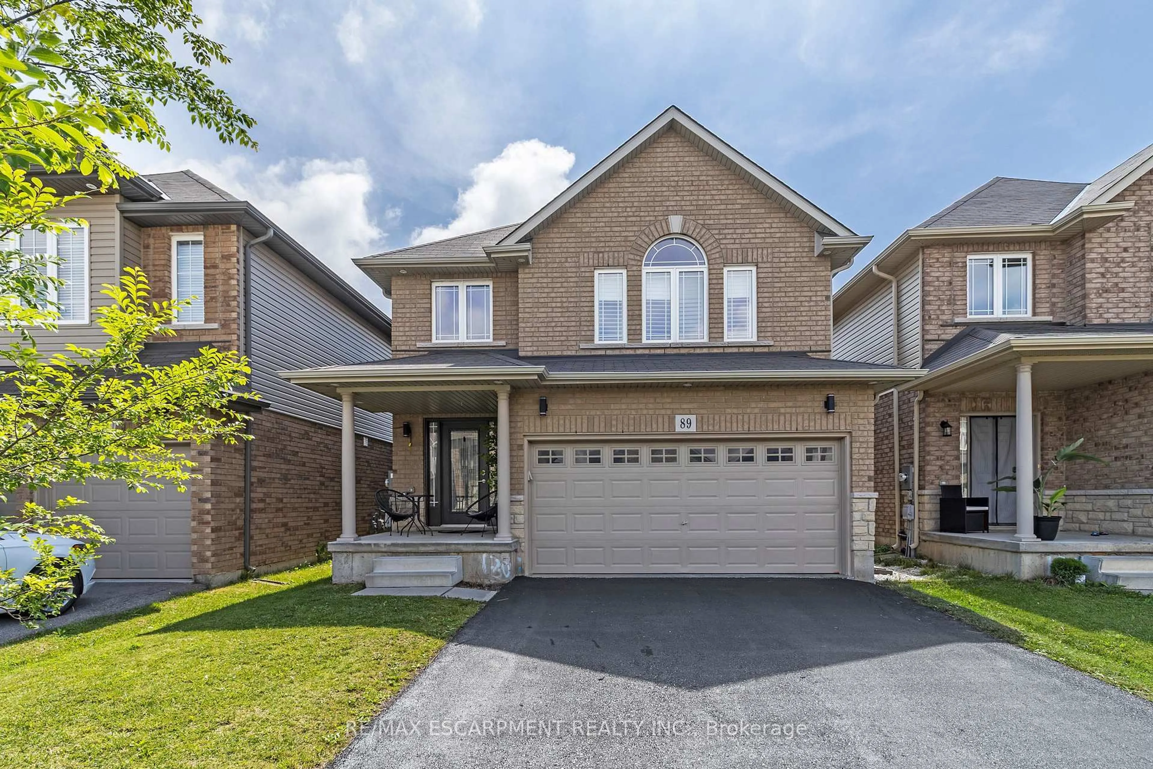 Home with brick exterior material, street for 89 Keystone Cres, Hamilton Ontario L0R 1P0