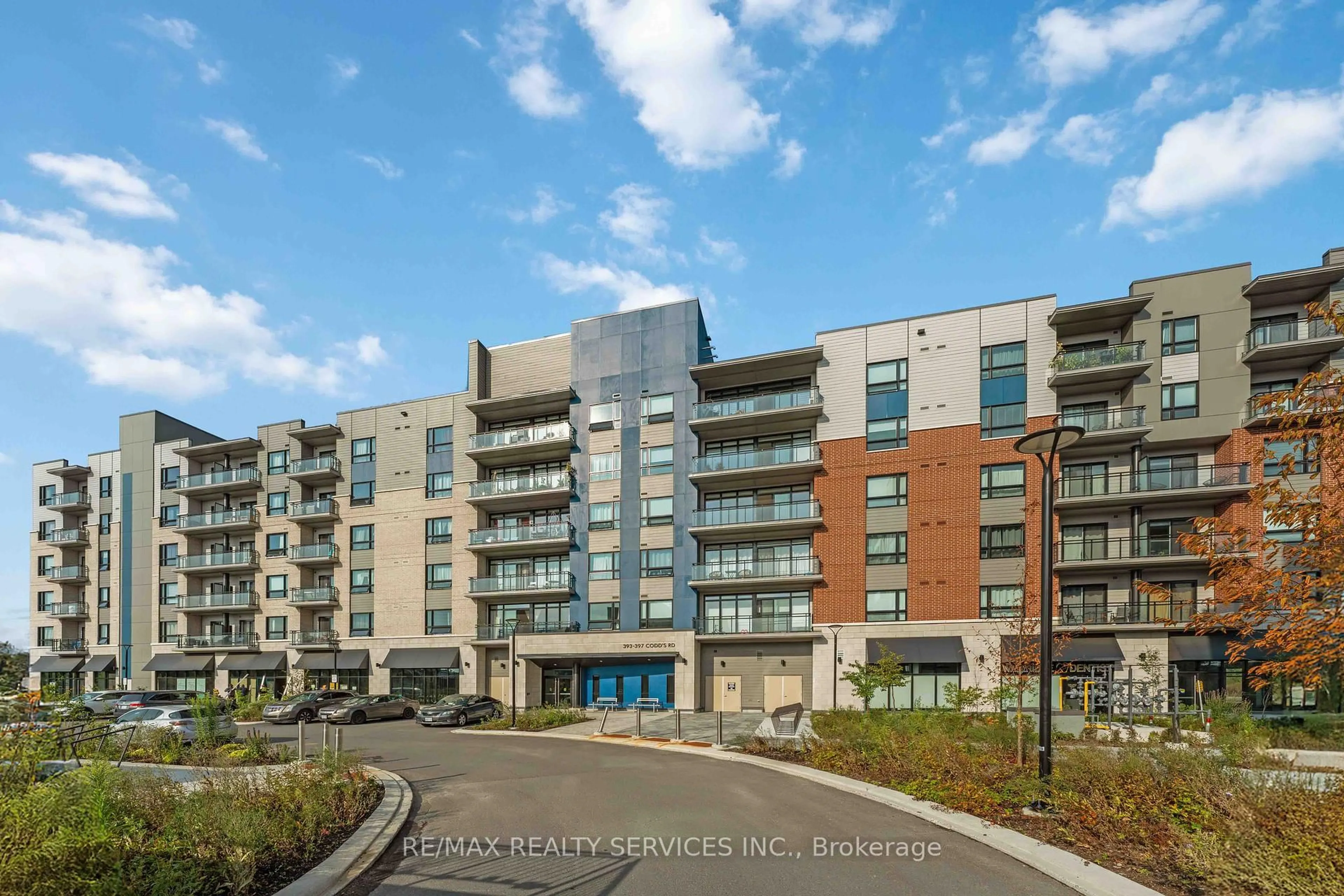 A pic from outside/outdoor area/front of a property/back of a property/a pic from drone, unknown for 397 Codd's Rd #313, Ottawa Ontario K1K 5C7
