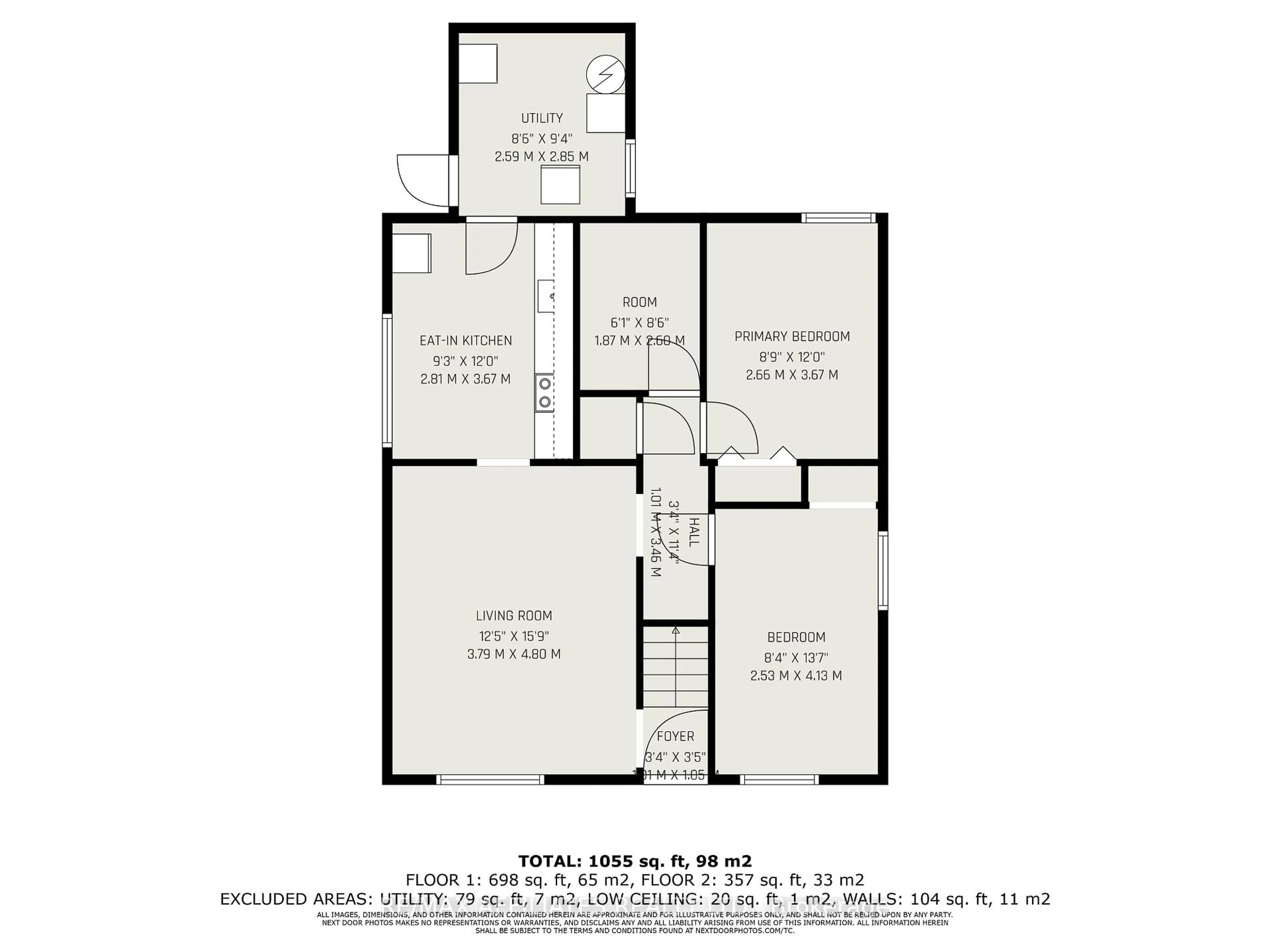 Floor plan for 30 Roosevelt Dr, Smiths Falls Ontario K7A 3J8
