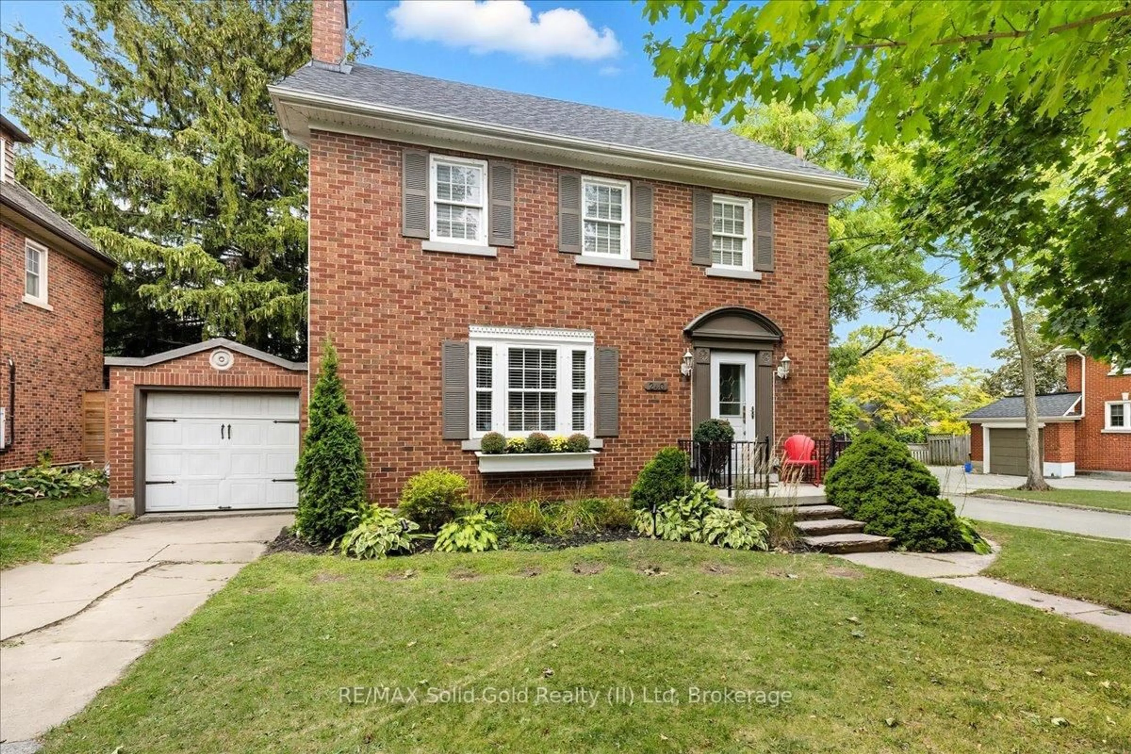 Home with brick exterior material, street for 240 Cameron St, Kitchener Ontario N2H 3B4