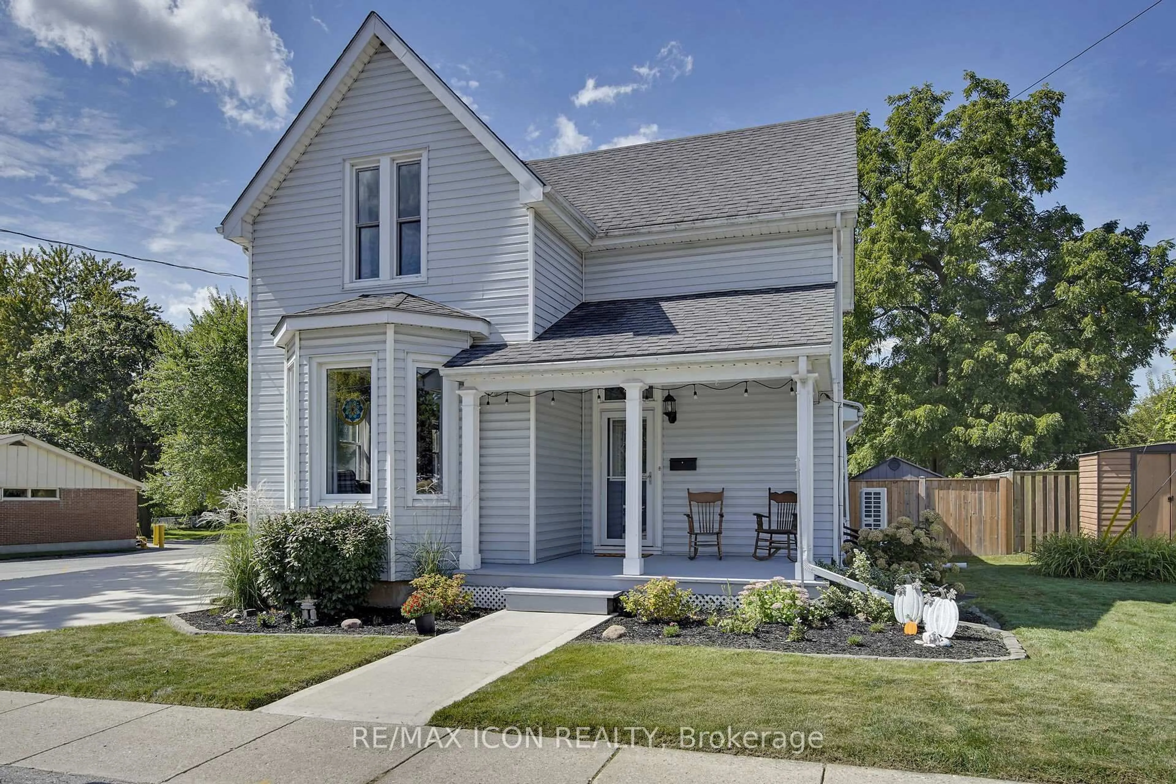 Home with brick exterior material, street for 14113 Belmont Rd, Central Elgin Ontario N0L 1B0