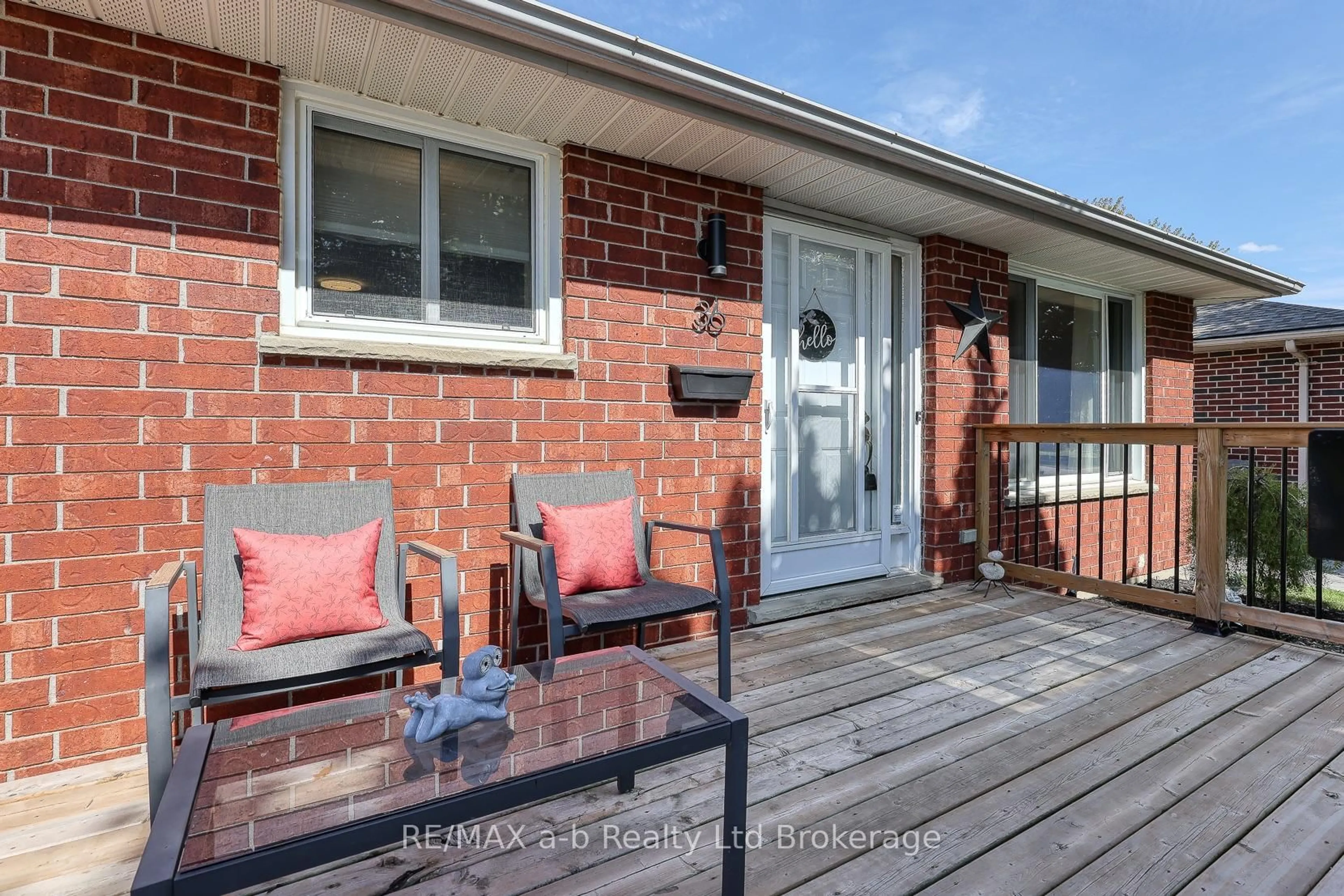 Home with brick exterior material, street for 36 Portsmouth Rd, London East Ontario N5V 4E2