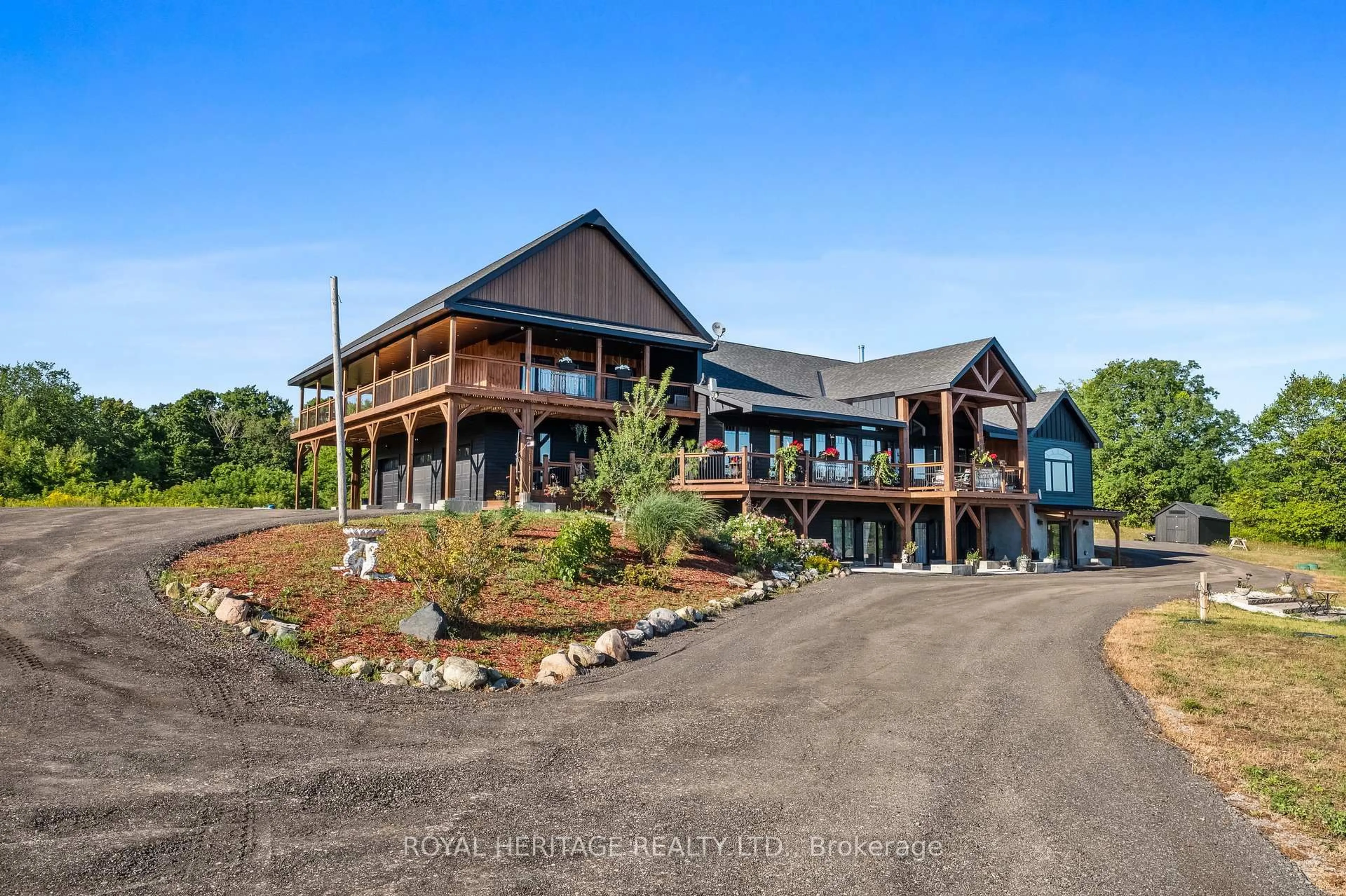 A pic from outside/outdoor area/front of a property/back of a property/a pic from drone, unknown for 150 Long Reach Rd, Brighton Ontario K0K 1H0