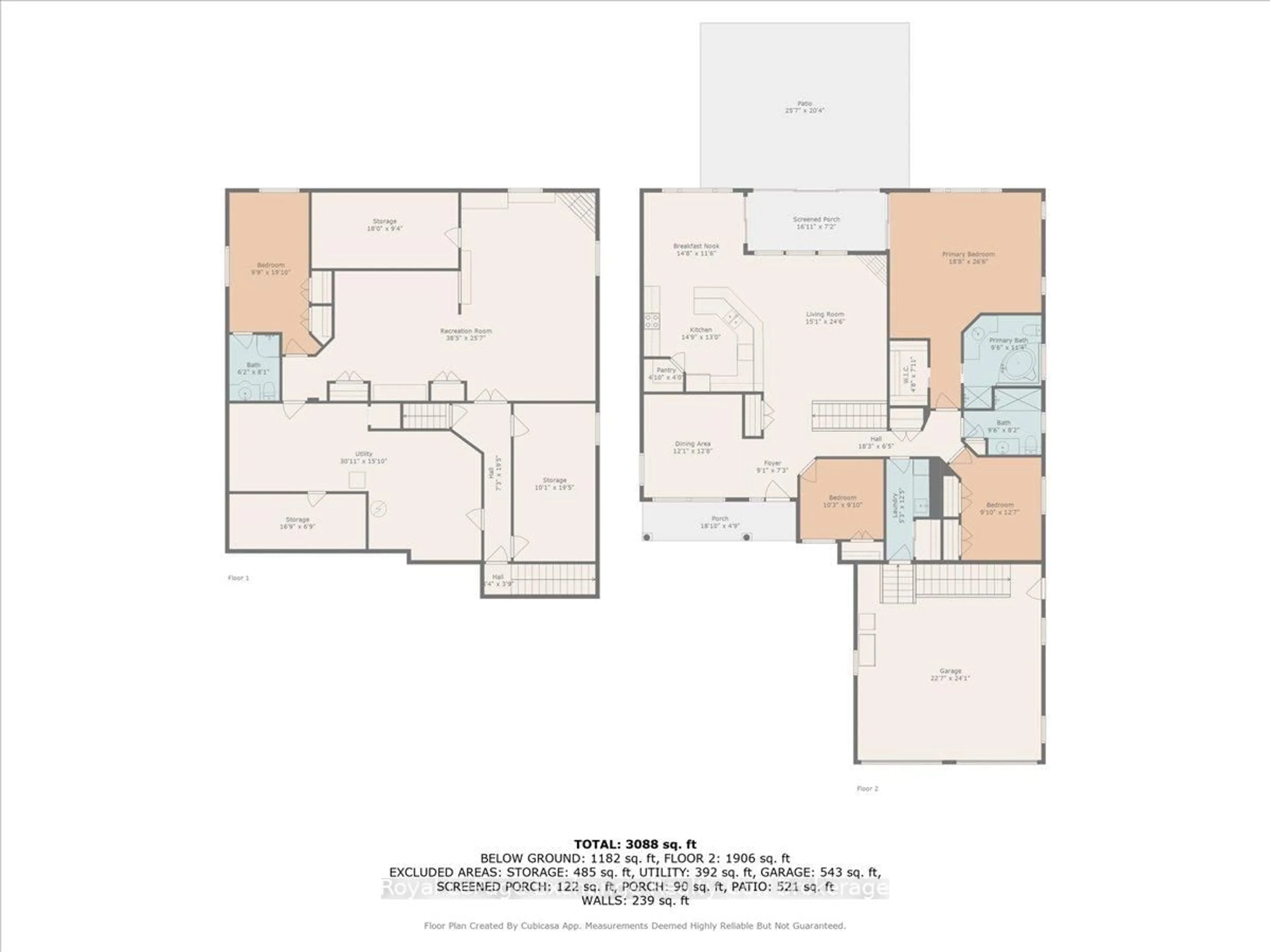 Floor plan for 569 Creekwood Dr, Saugeen Shores Ontario N0H 2L0