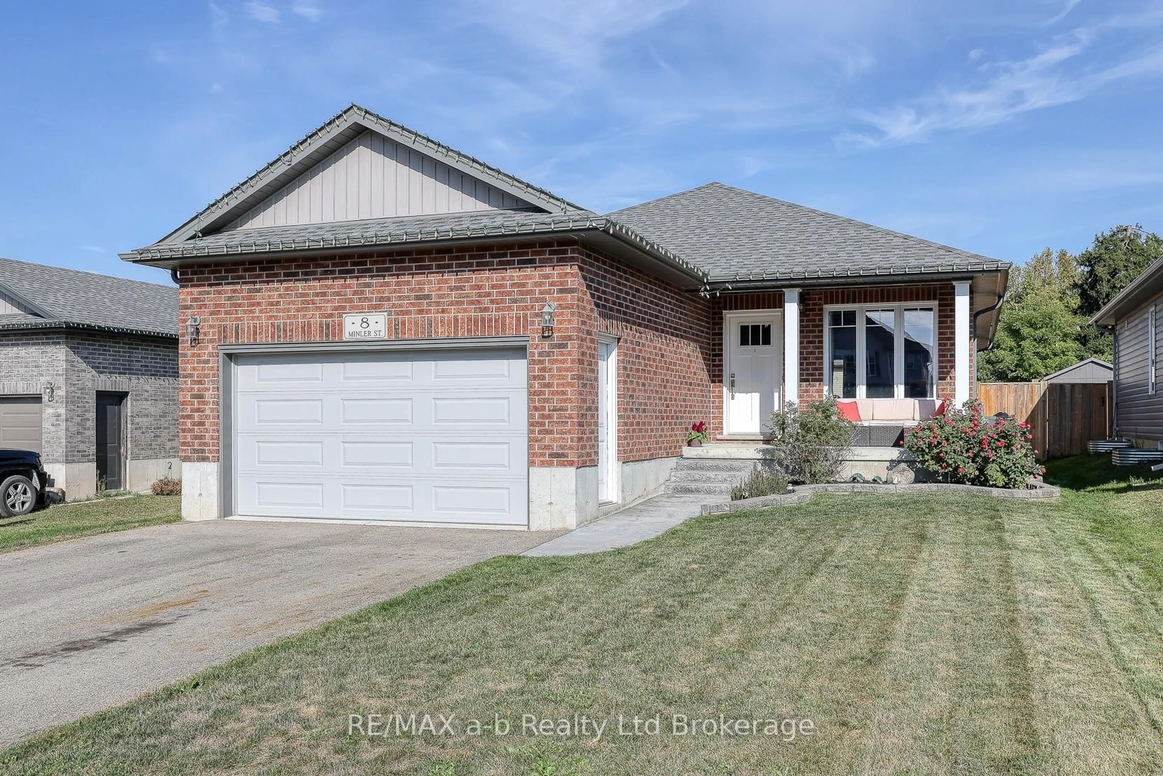 Home with brick exterior material, street for 8 MINLER St, Ingersoll Ontario N5C 0C9