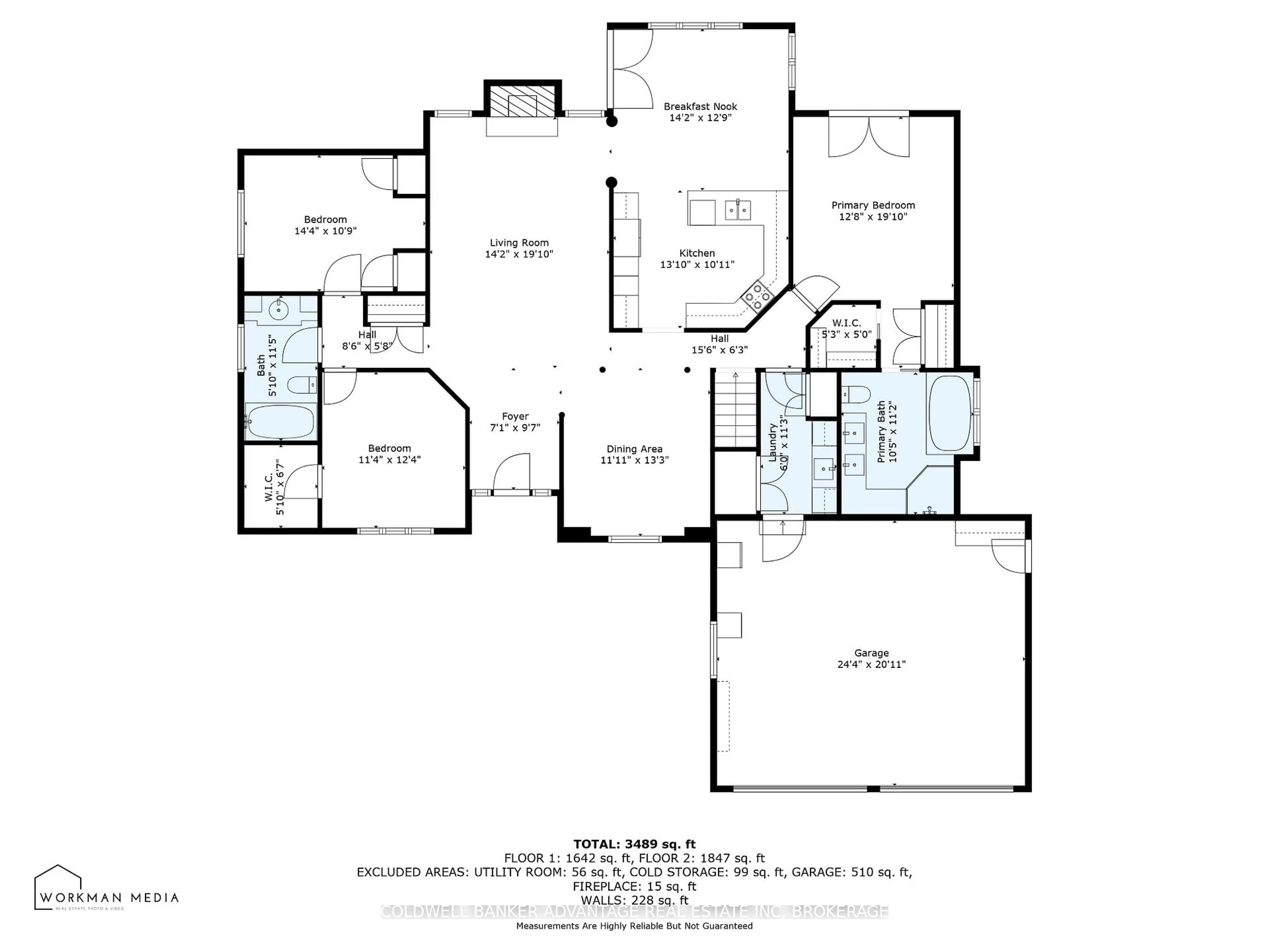Floor plan for 152 Redwood Crt, Welland Ontario L3C 7C4