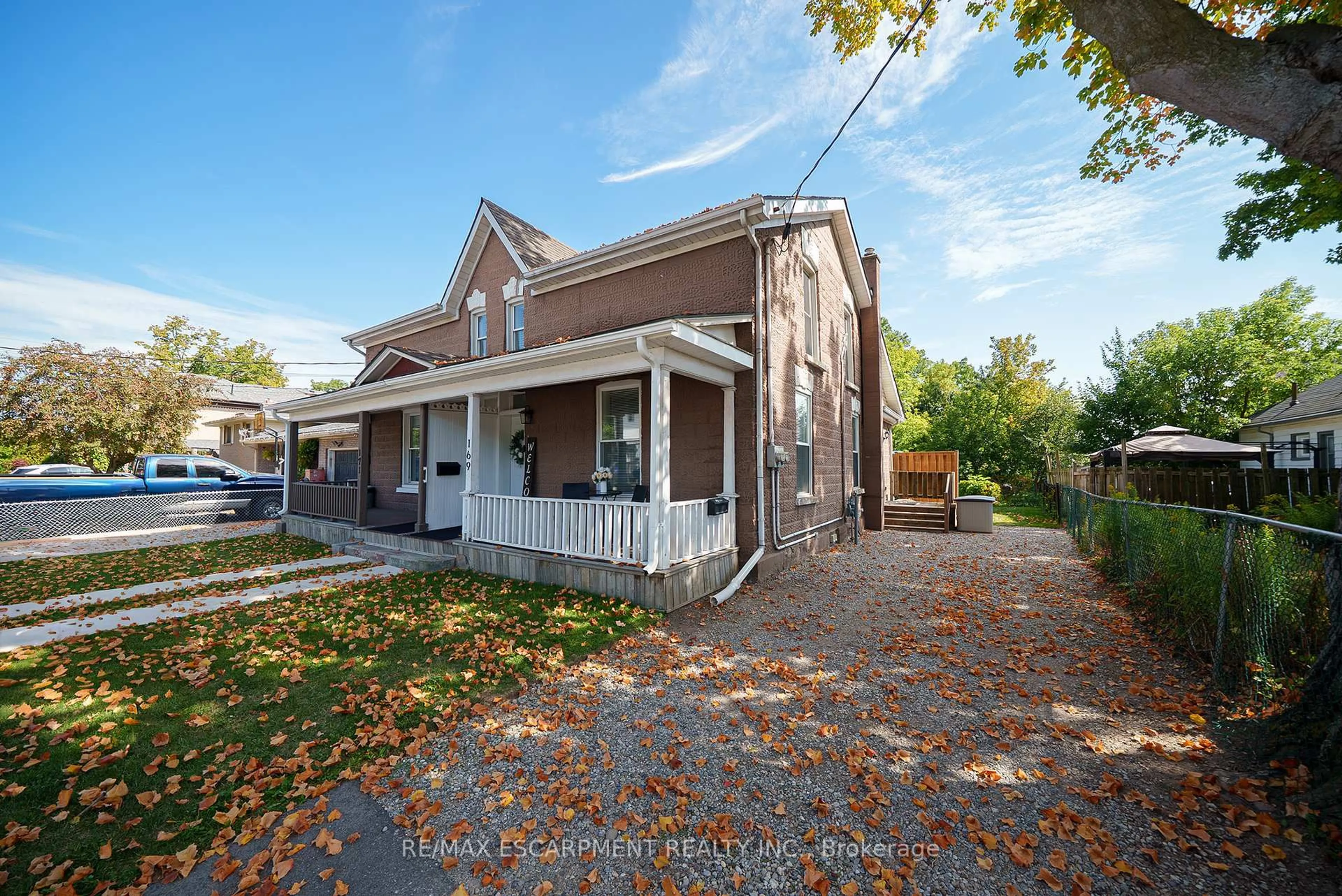 Home with brick exterior material, street for 169 Drummond St, Brantford Ontario N3S 6A6