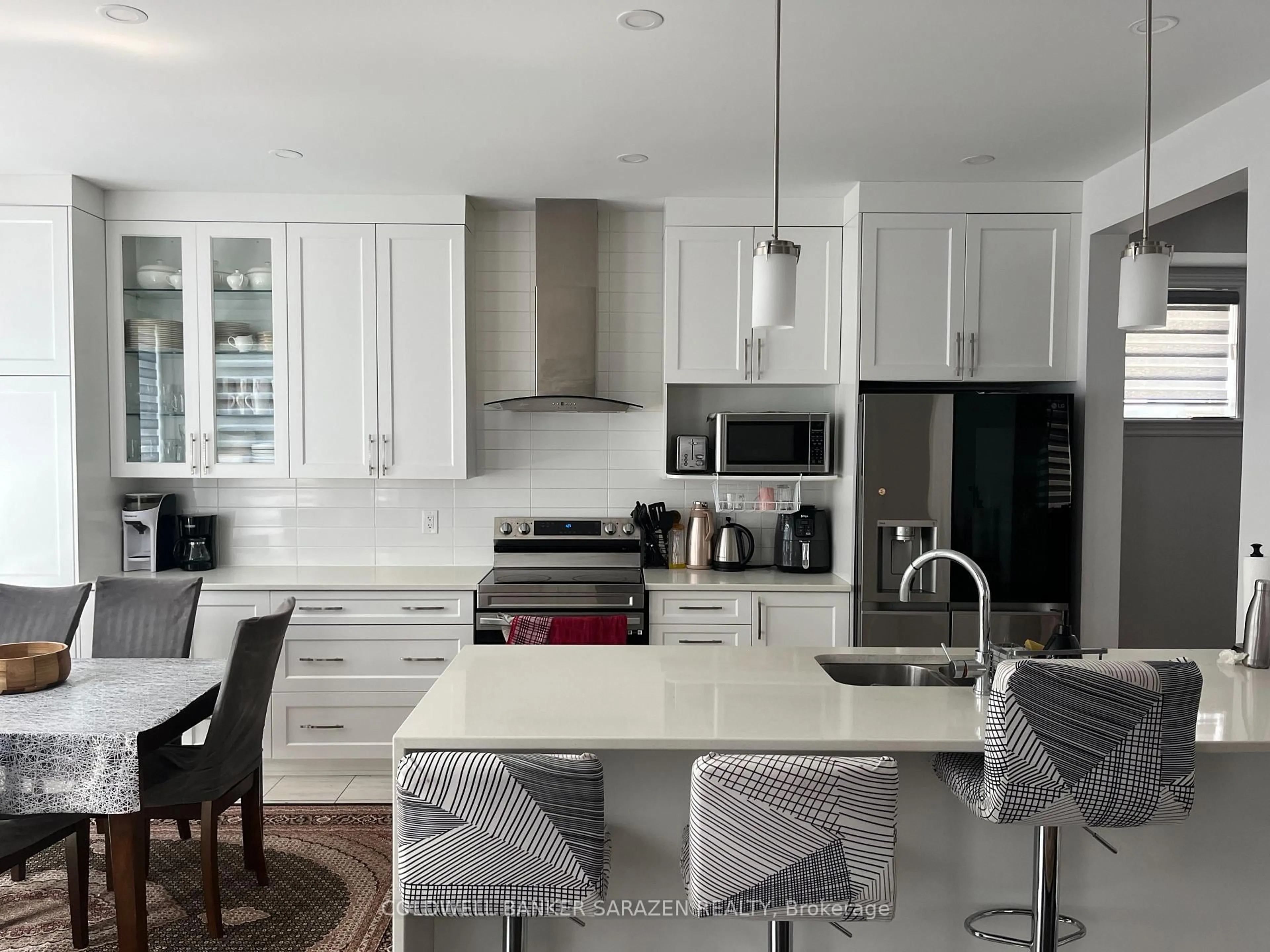Contemporary kitchen, ceramic/tile floor for 248 Dagenham St, Ottawa Ontario K2S 2X7