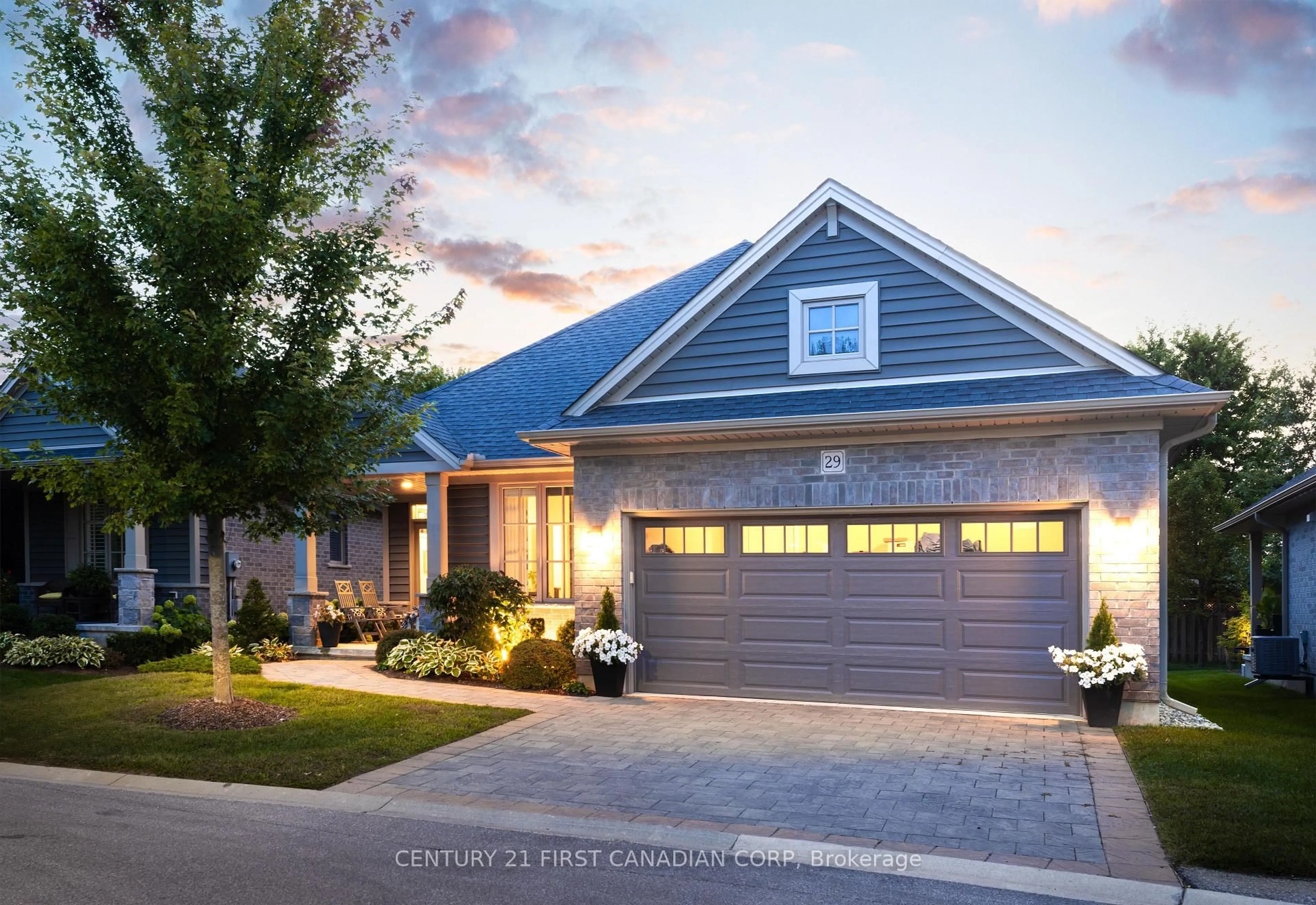 Home with brick exterior material, street for 234 Peach Tree Blvd #29, St. Thomas Ontario N5R 0G8