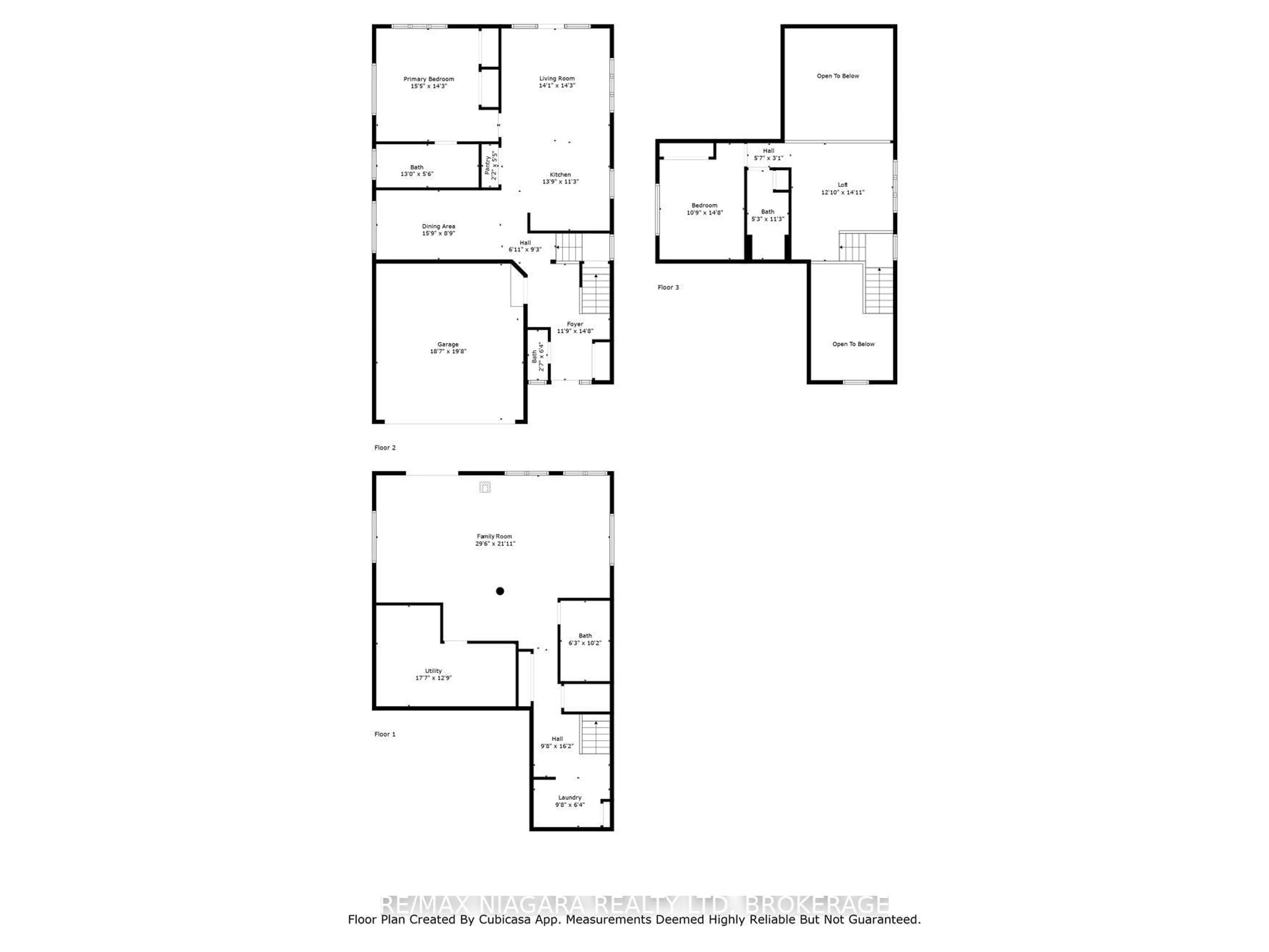 Floor plan for 5799 Osprey Ave, Niagara Falls Ontario L2H 0G2