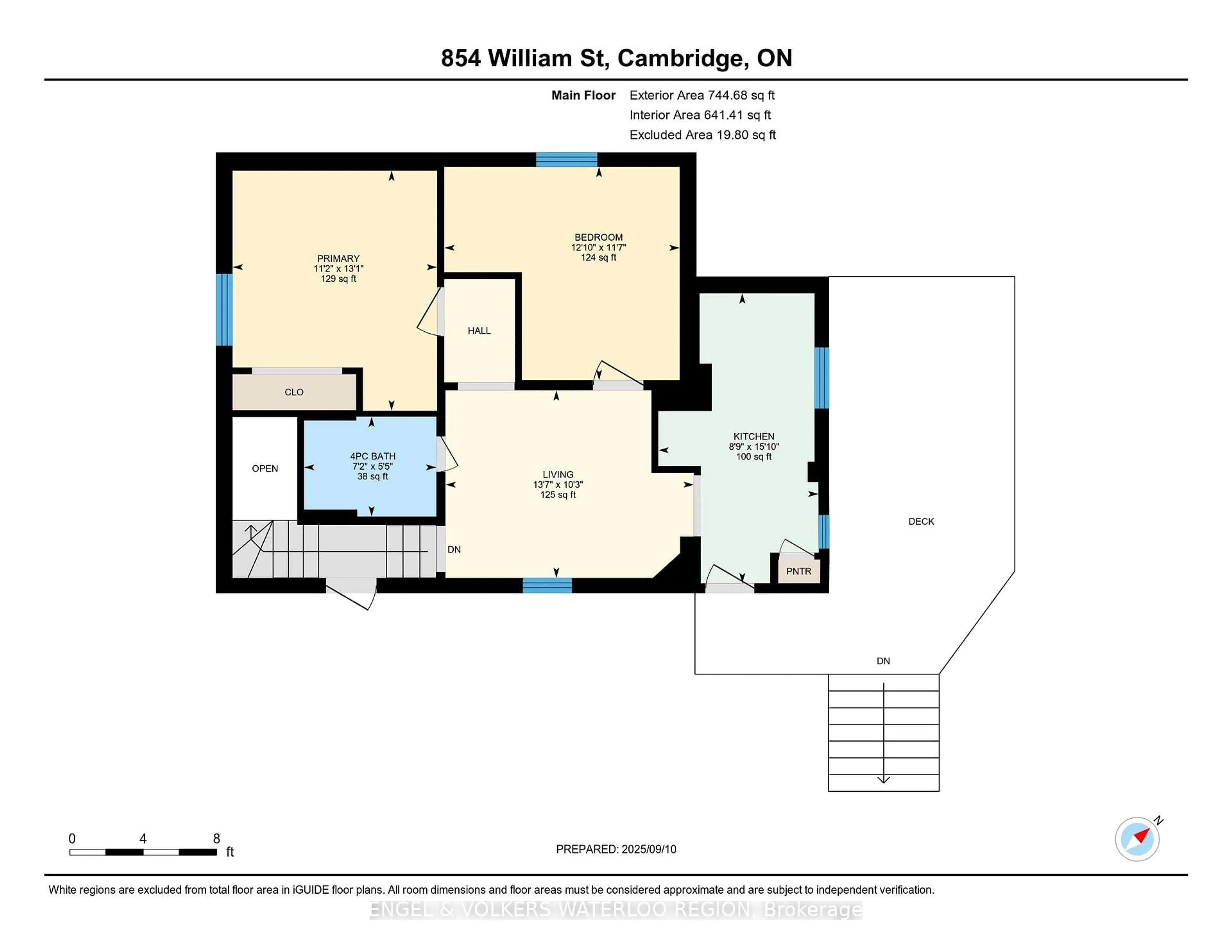 Floor plan for 854 William St, Cambridge Ontario N3H 3X1